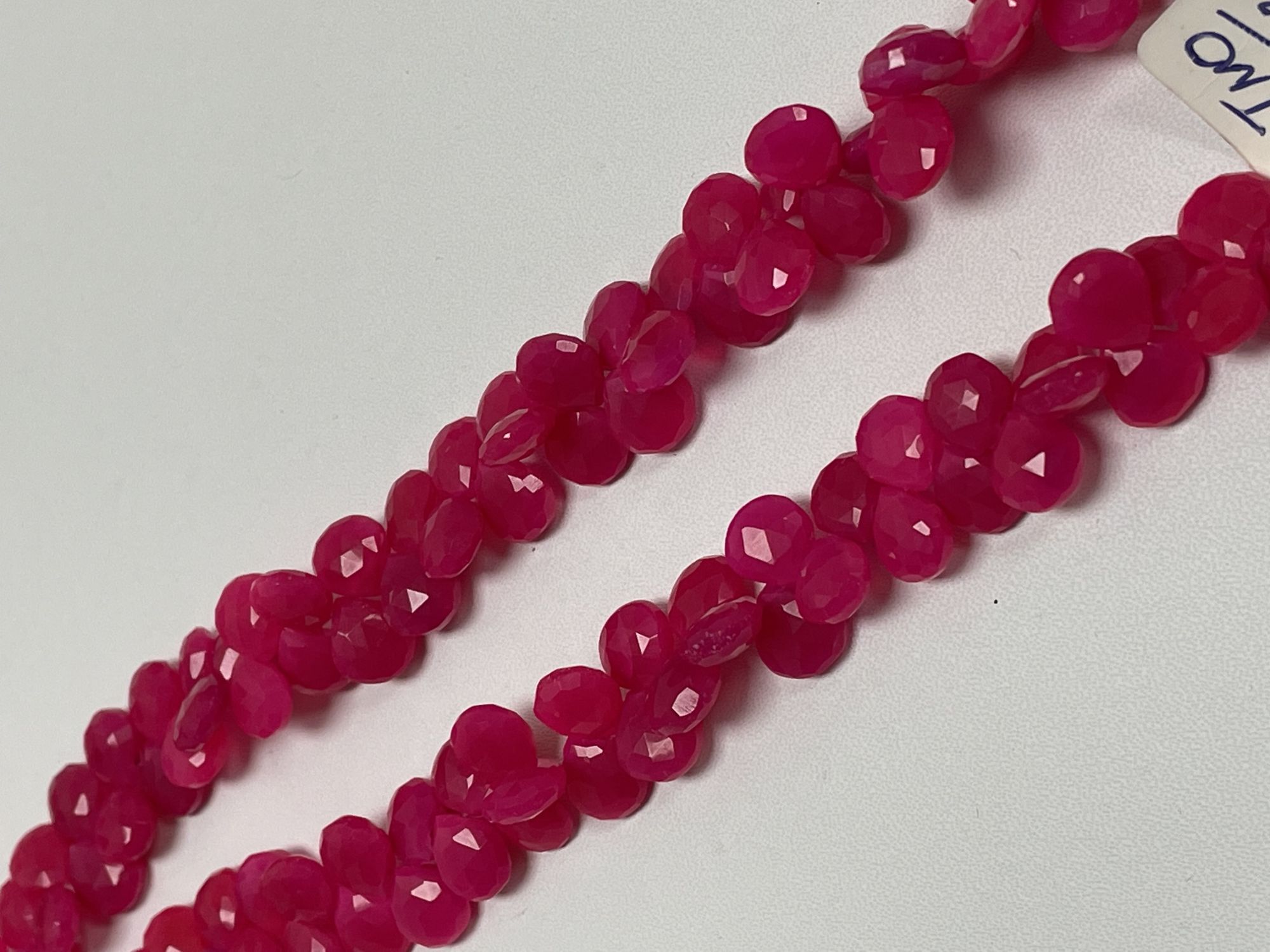 Chalcedony Heart Faceted