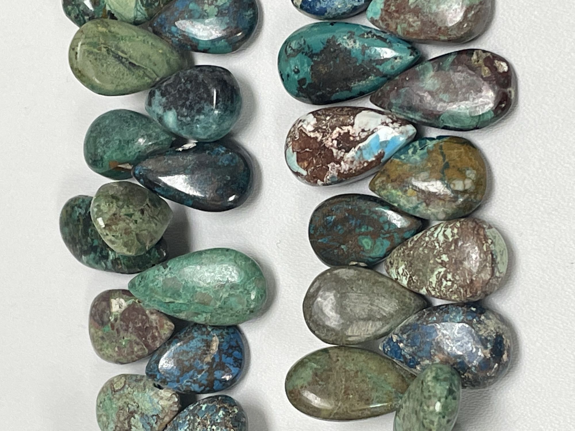 Chrysocolla Pear Smooth