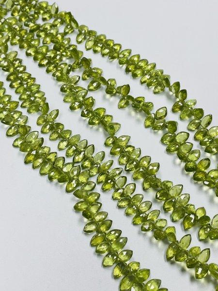 Peridot Marquise Faceted