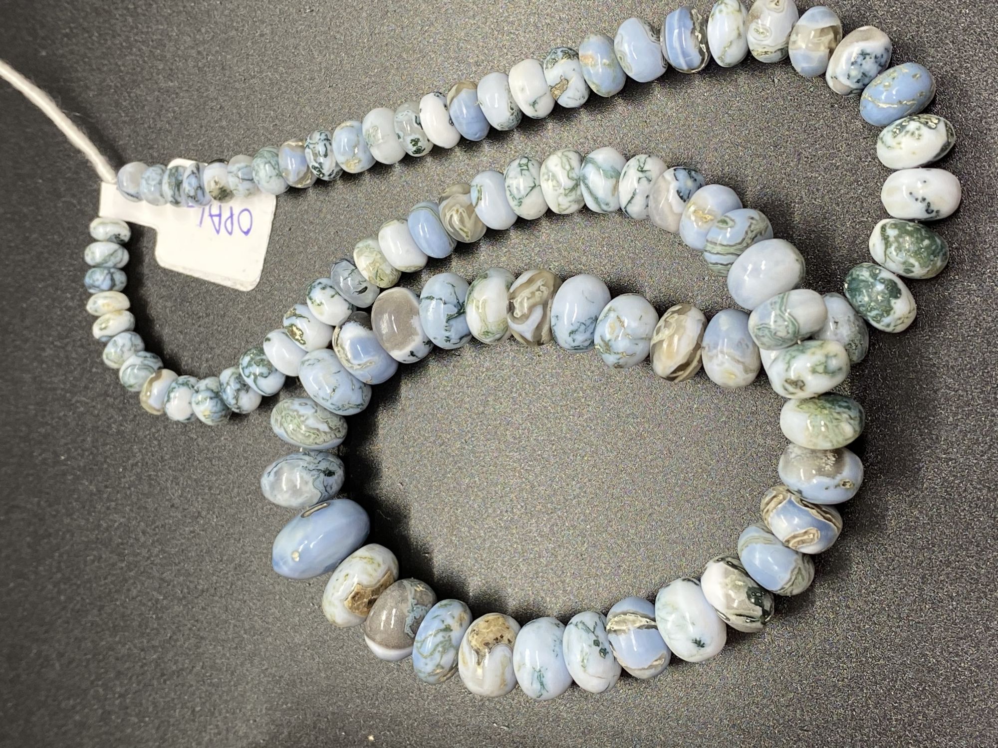 Peruvian Opal Rondelle