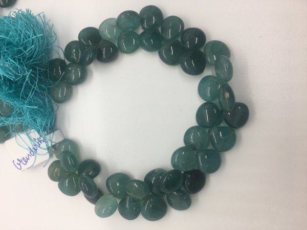 Grandidierite Hearts  smooth