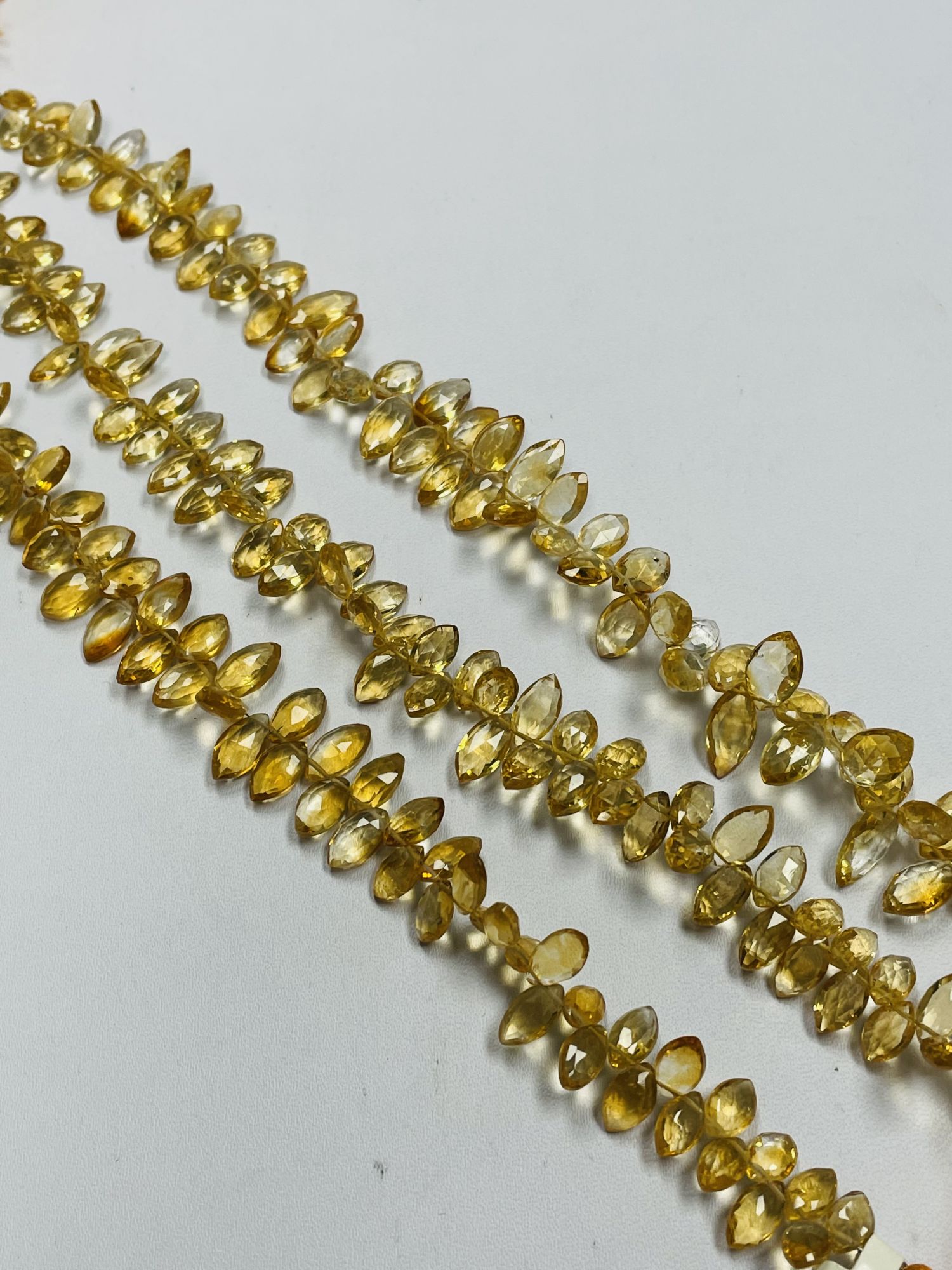 Citrine Marquise Faceted