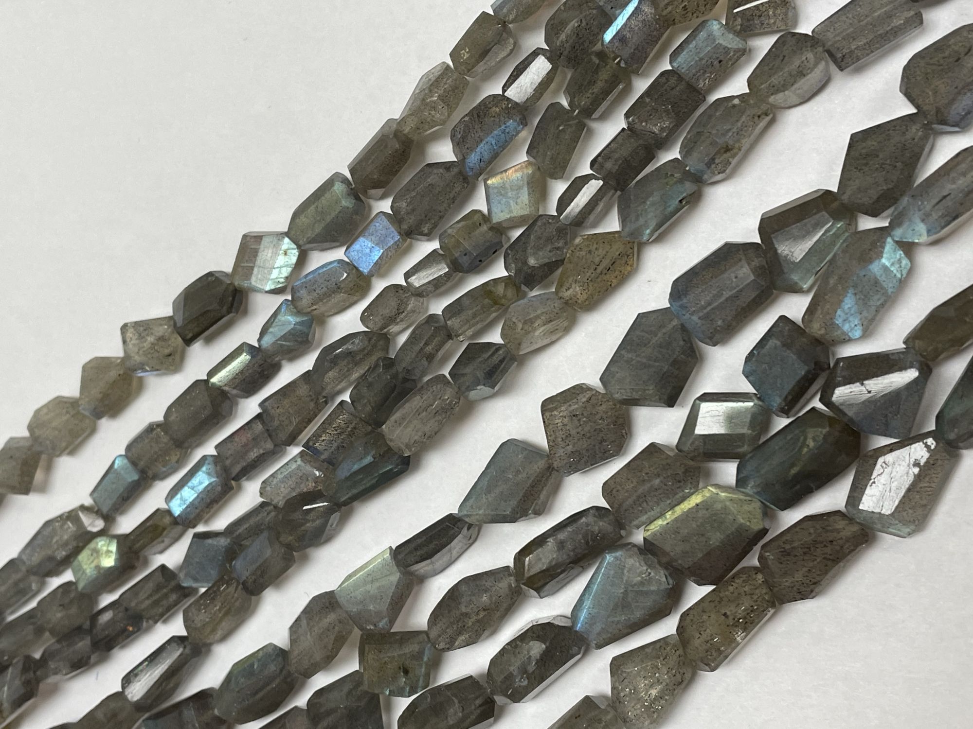 Labradorite Nugget Faceted