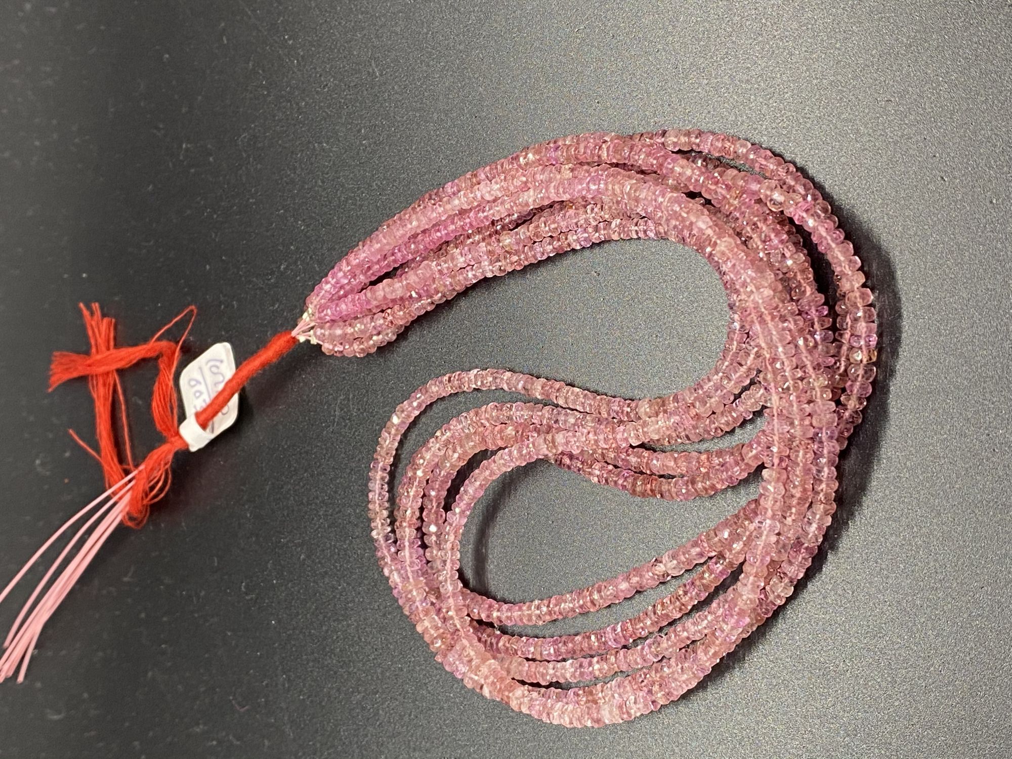 Natural Tourmaline Rondelles Faceted