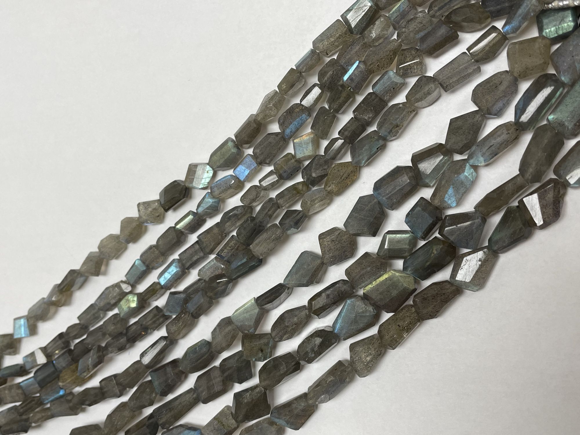 Labradorite Nugget Faceted