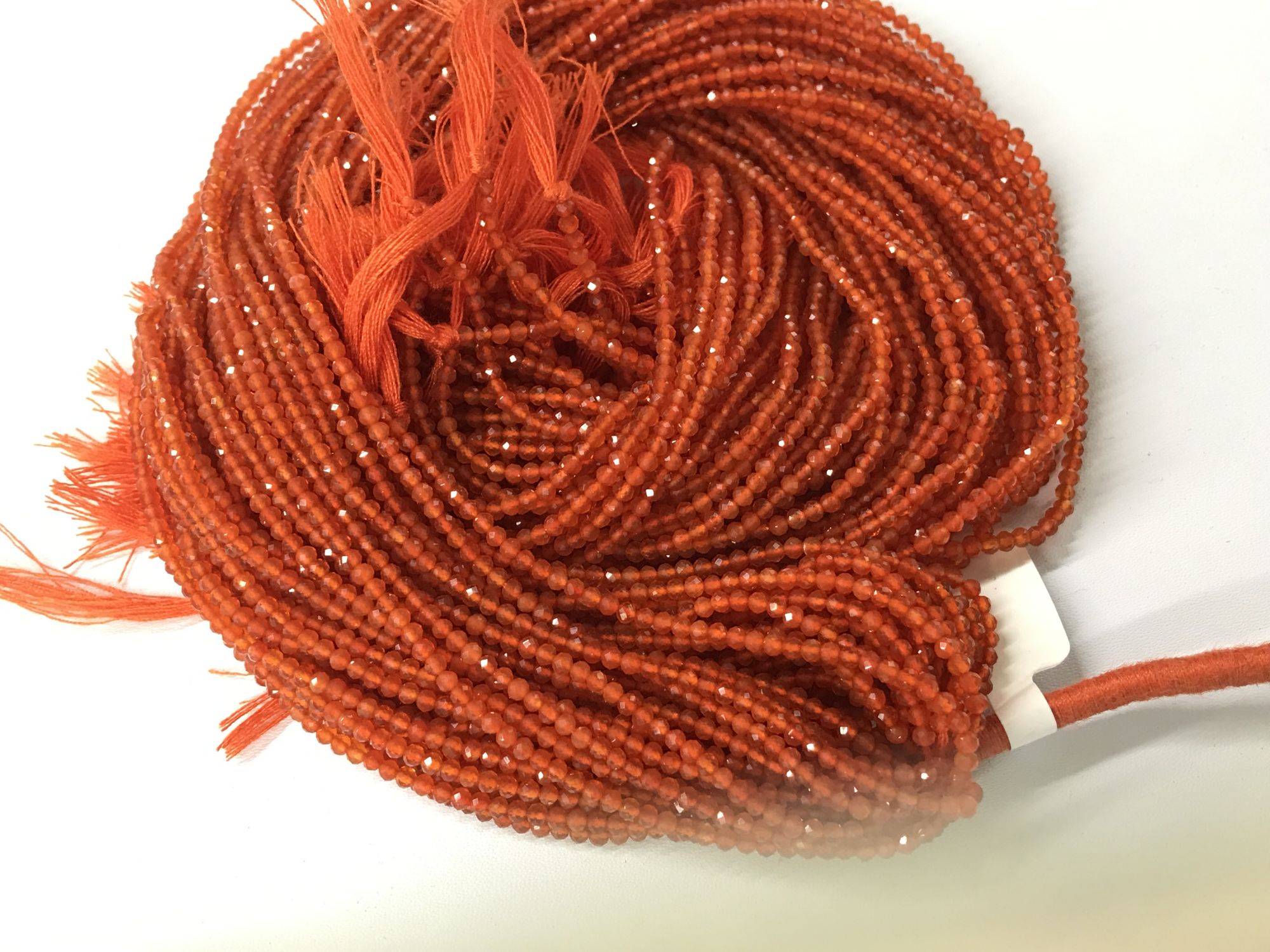 Carnelian Round Faceted Small