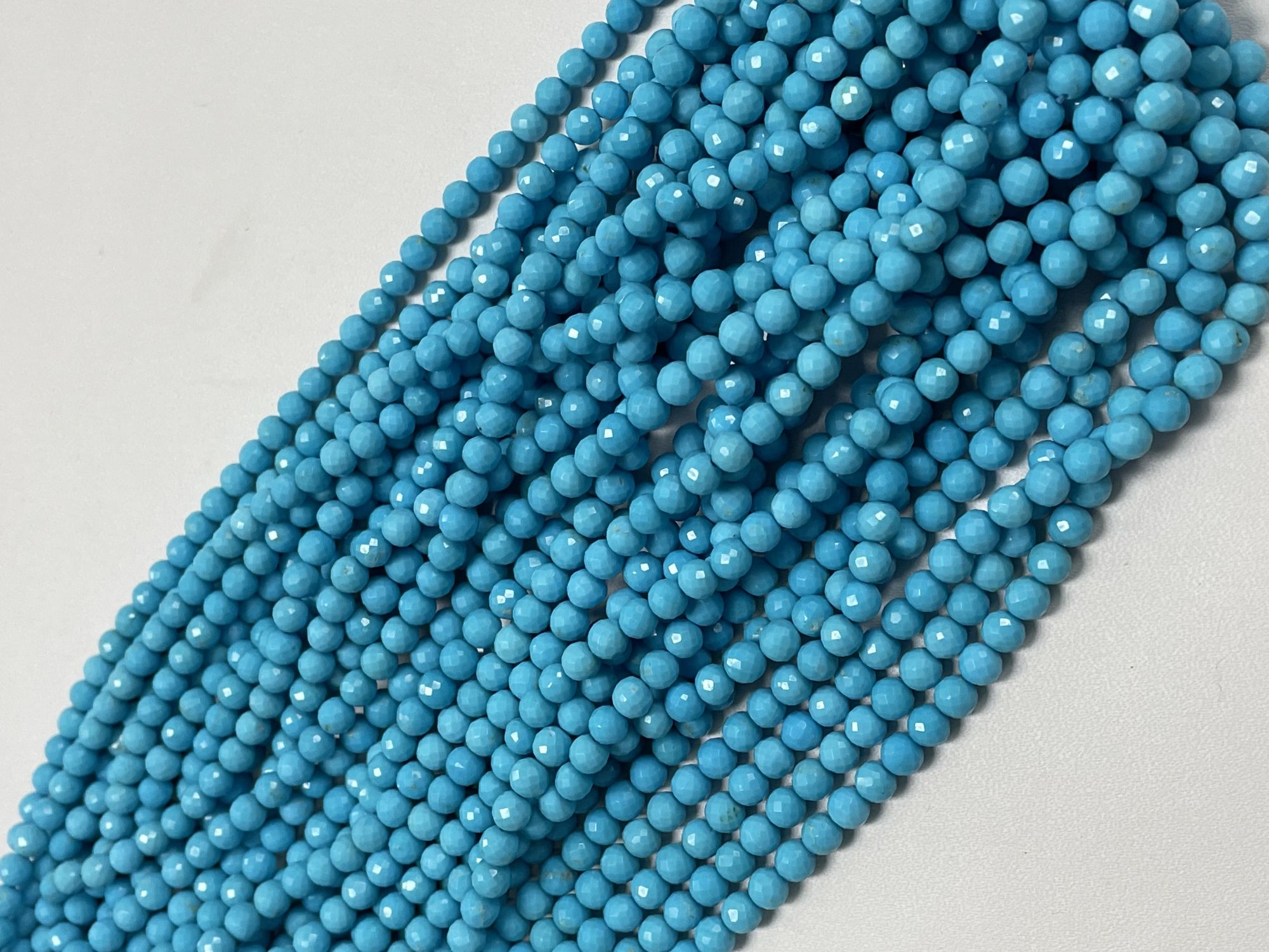 Turquoise Round Faceted