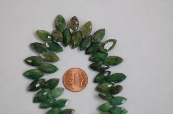 Emerald Marquise Faceted