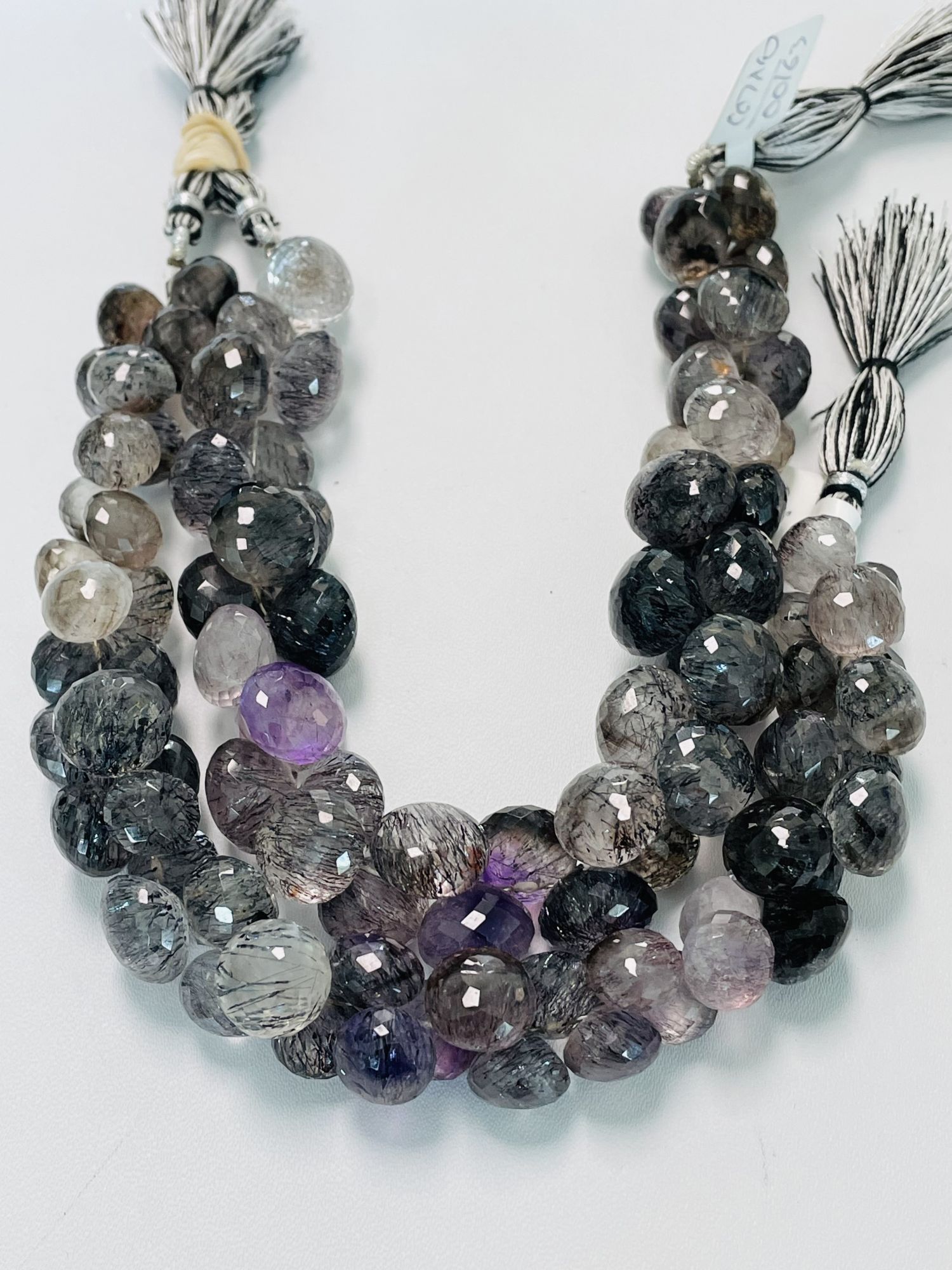 Moss Amethyst Onion Faceted