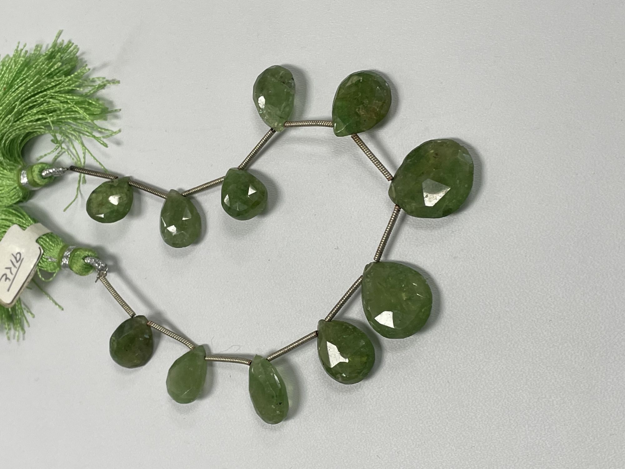 Grossular Garnet Pear Faceted