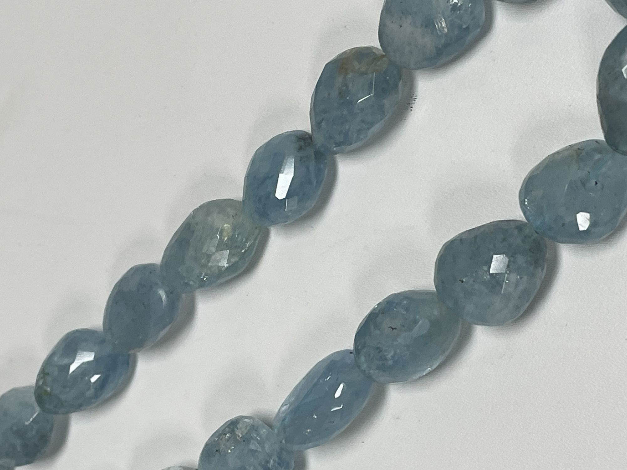 Aquamarine Nugget Faceted