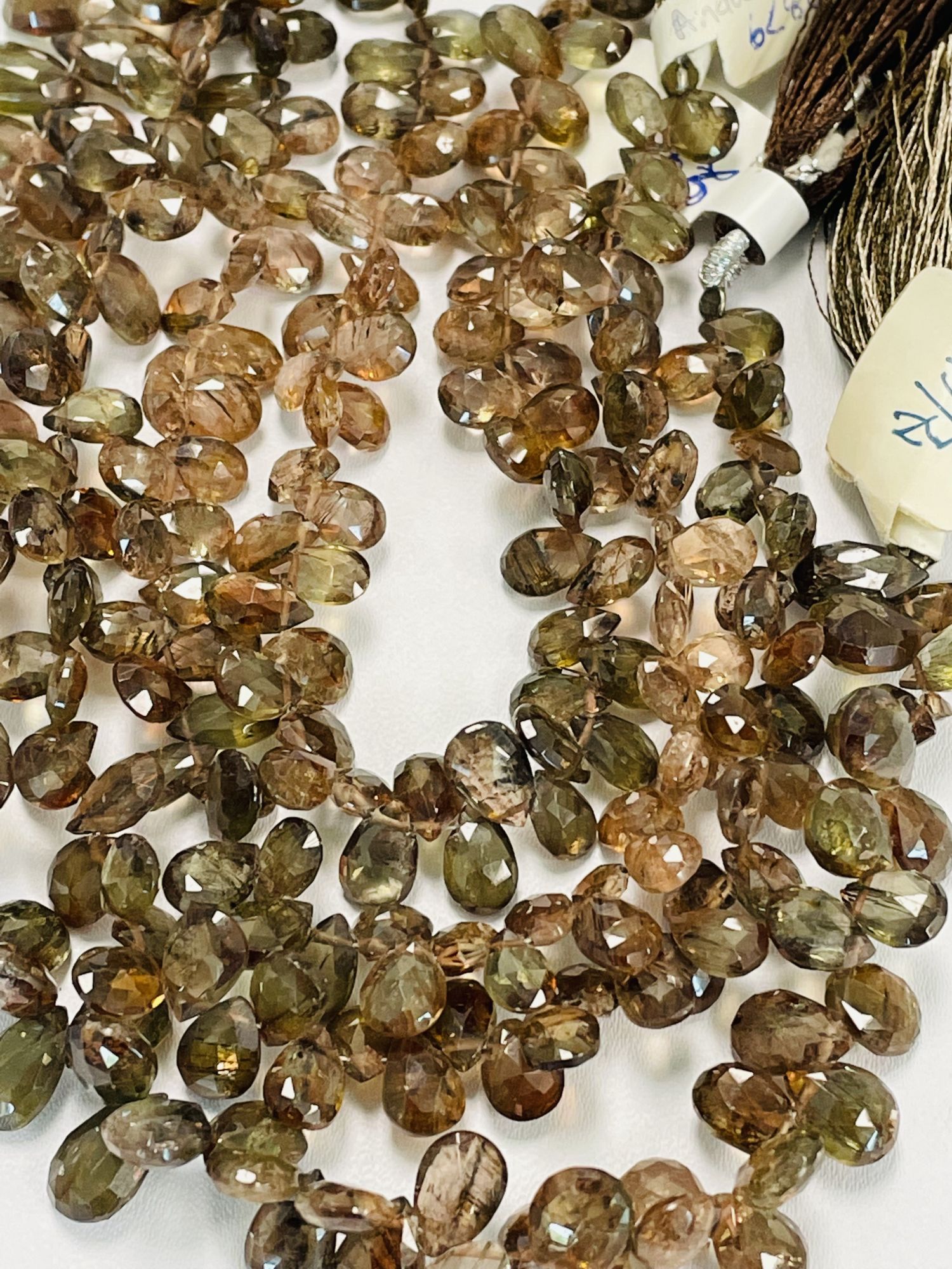 Andalusite Pear Faceted
