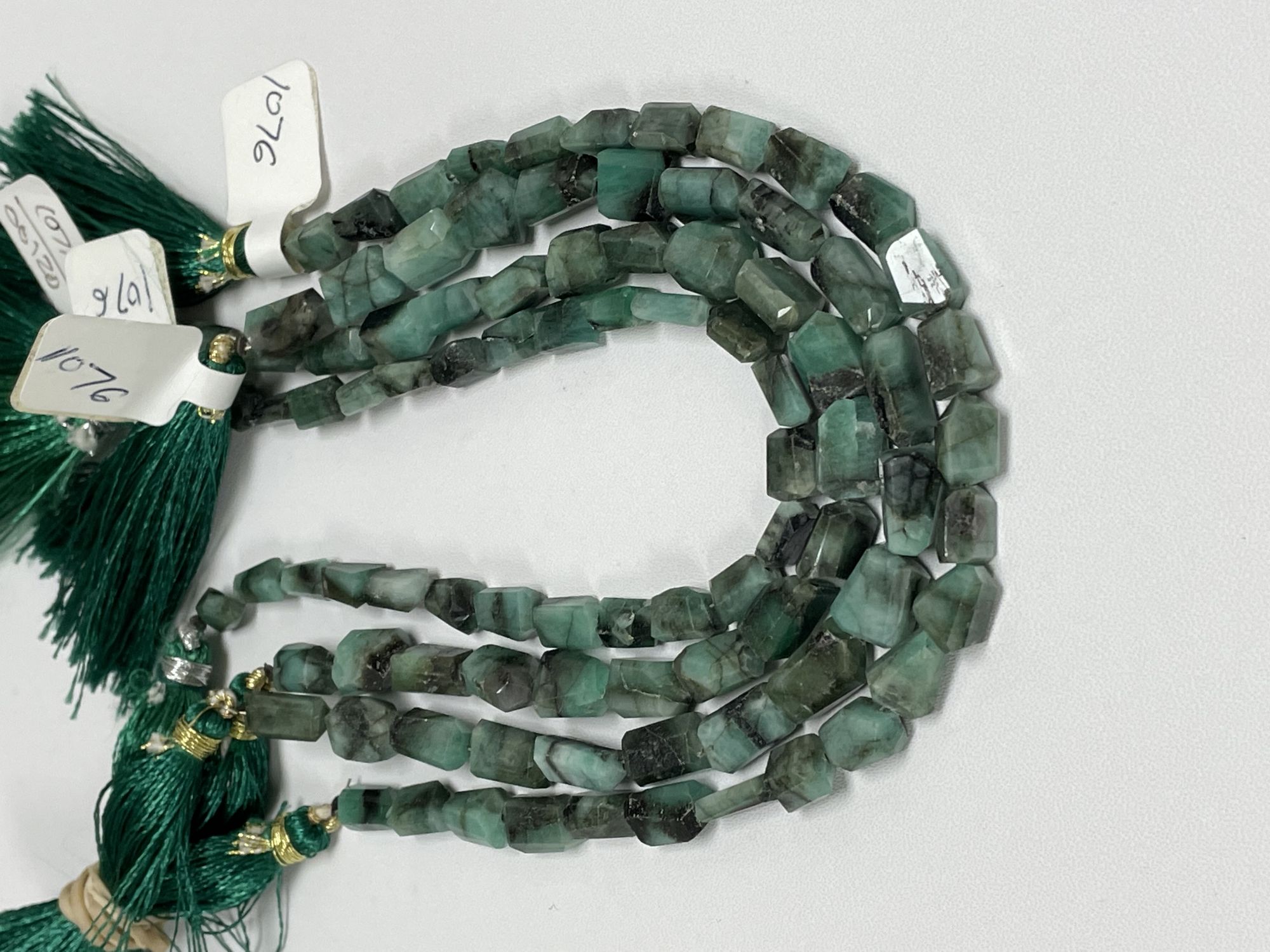 Emerald Nugget Faceted