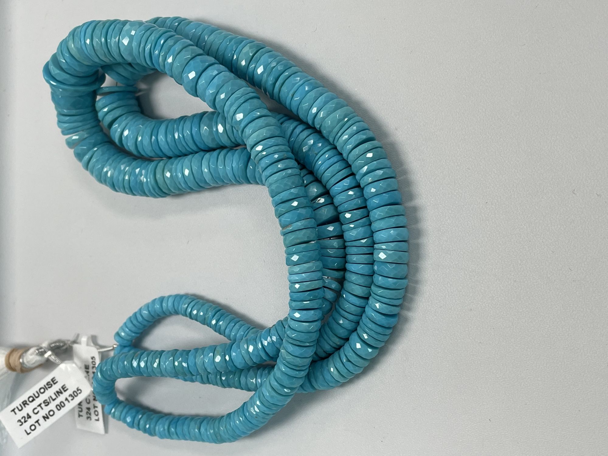 Turquoise Tire Faceted