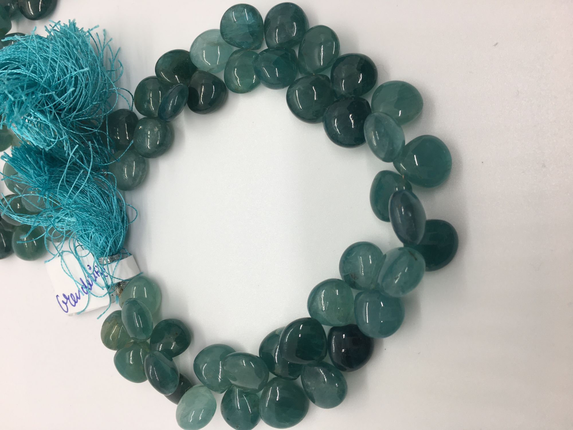 Grandidierite Hearts smooth