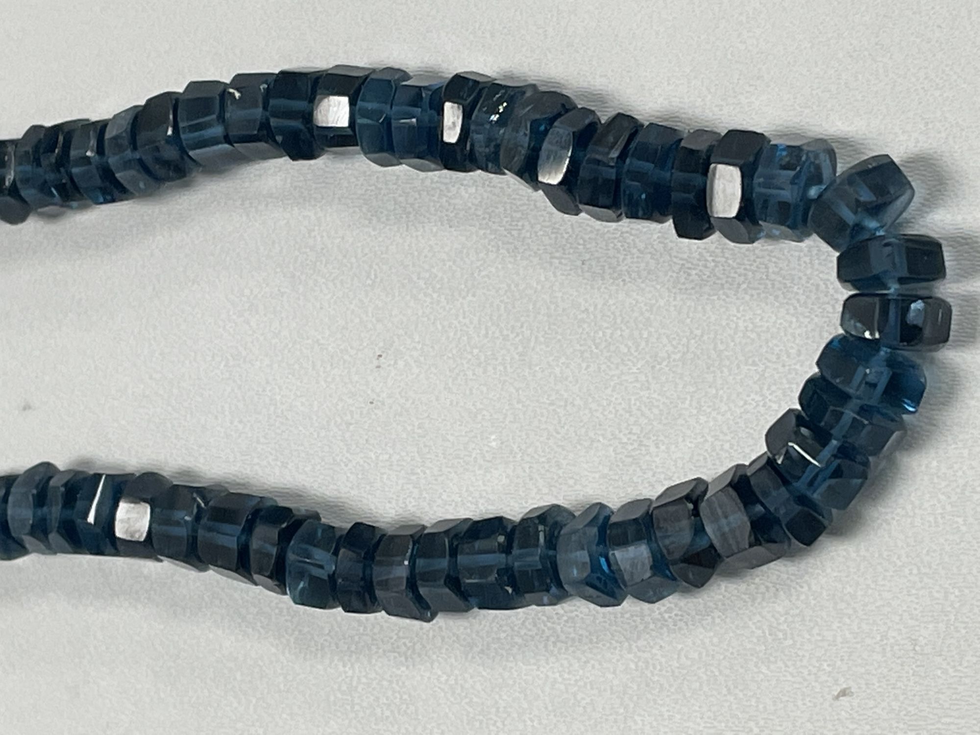 London Blue Topaz Bolt Faceted