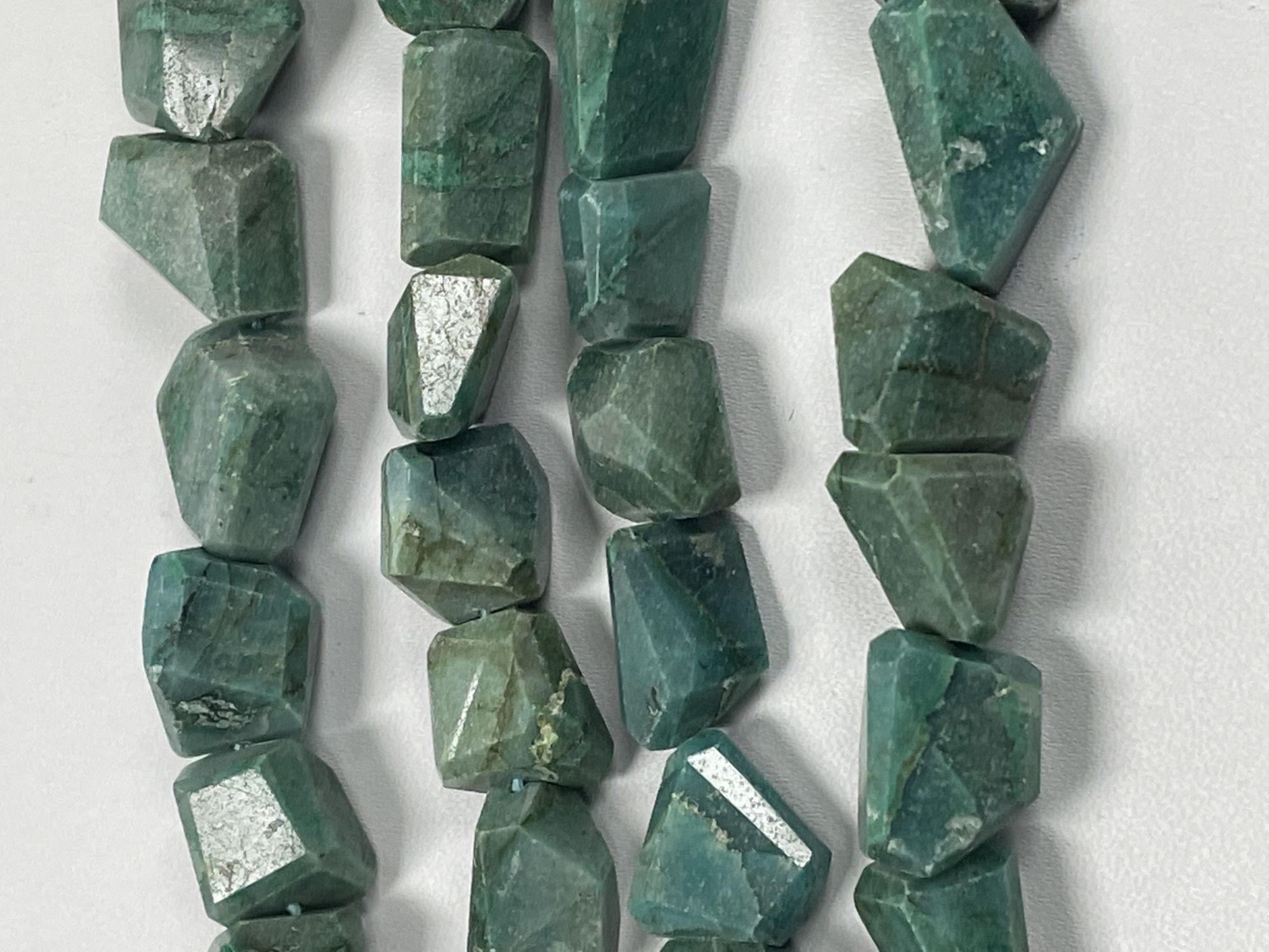 Chrysocolla Nugget Faceted