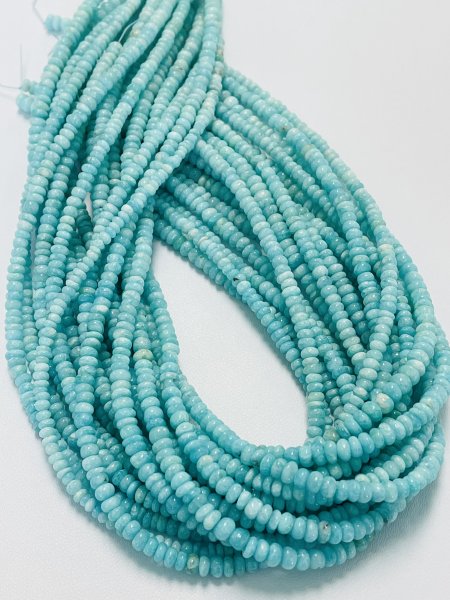 Amazonite Rondelle Smooth