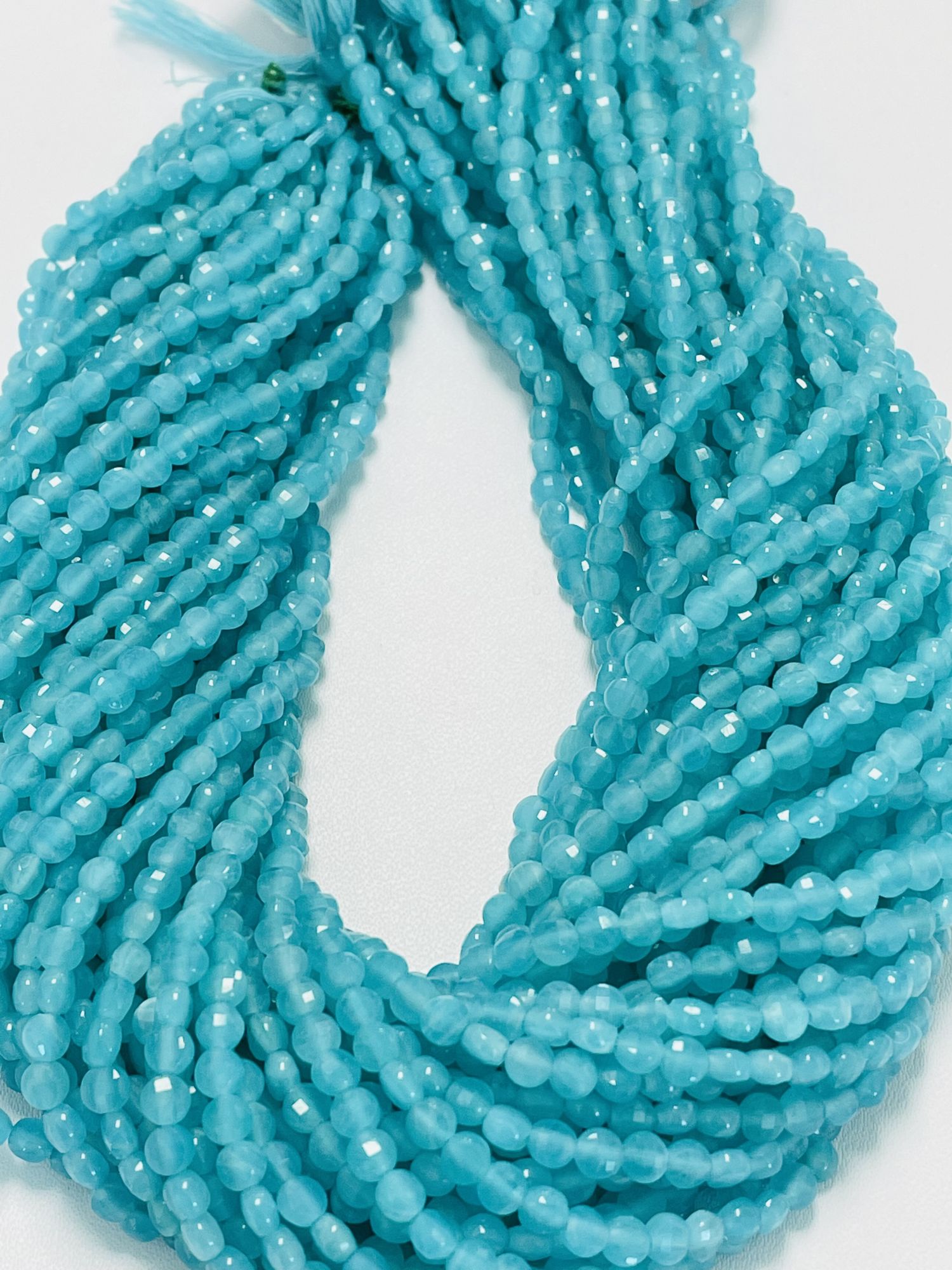 Amazonite Coin Faceted