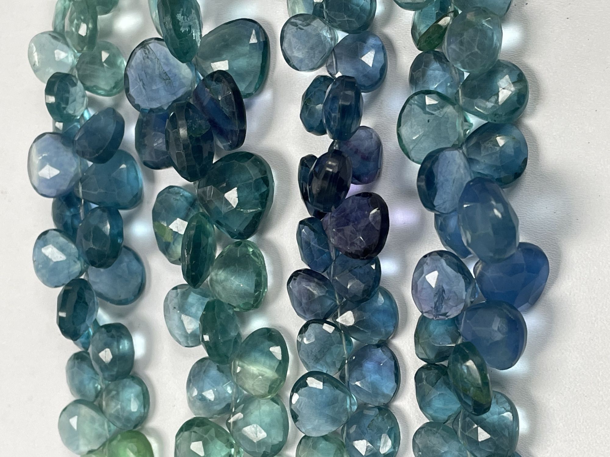 Fluorite Heart Faceted