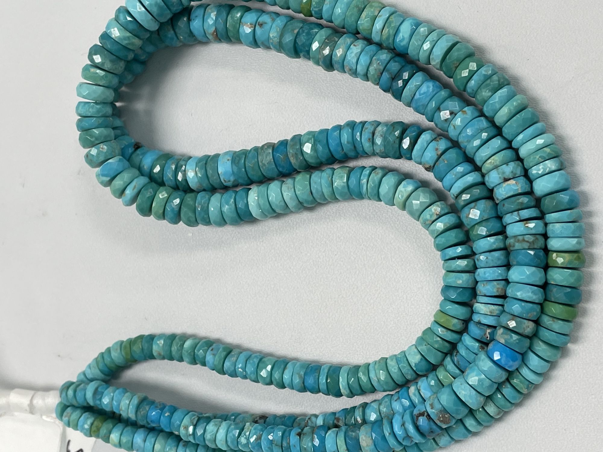 Turquoise Tire Faceted