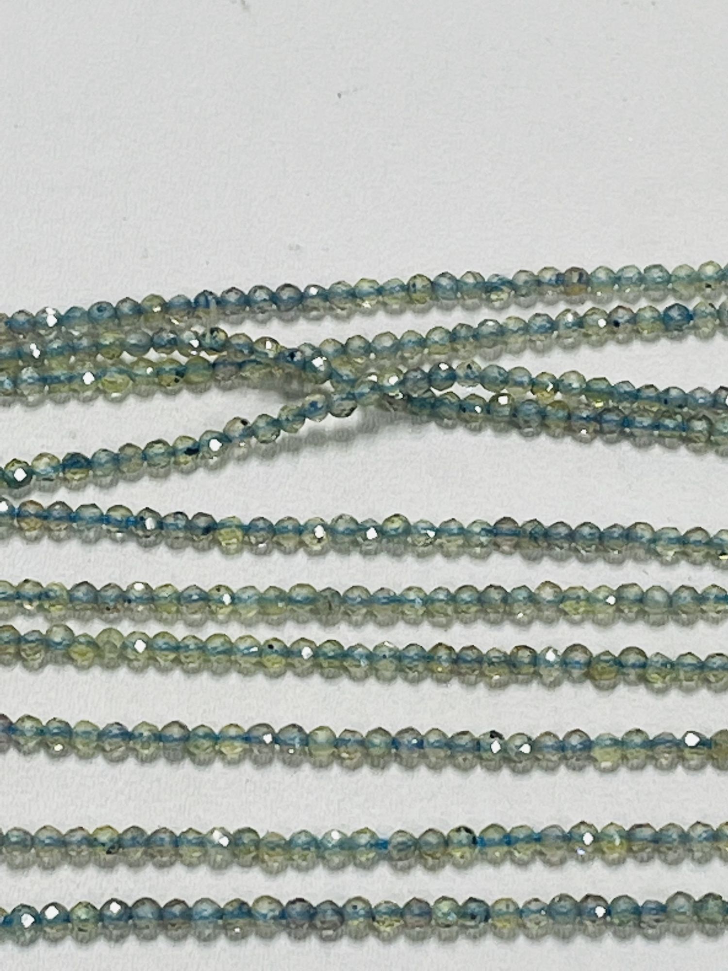 Sapphire Rondelle Faceted