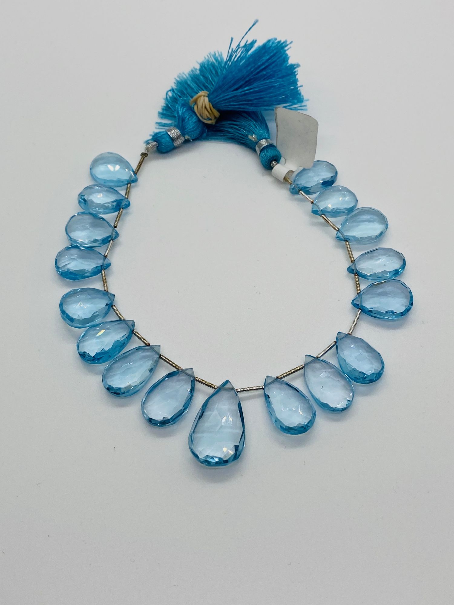 Sky Blue Topaz Pears Faceted