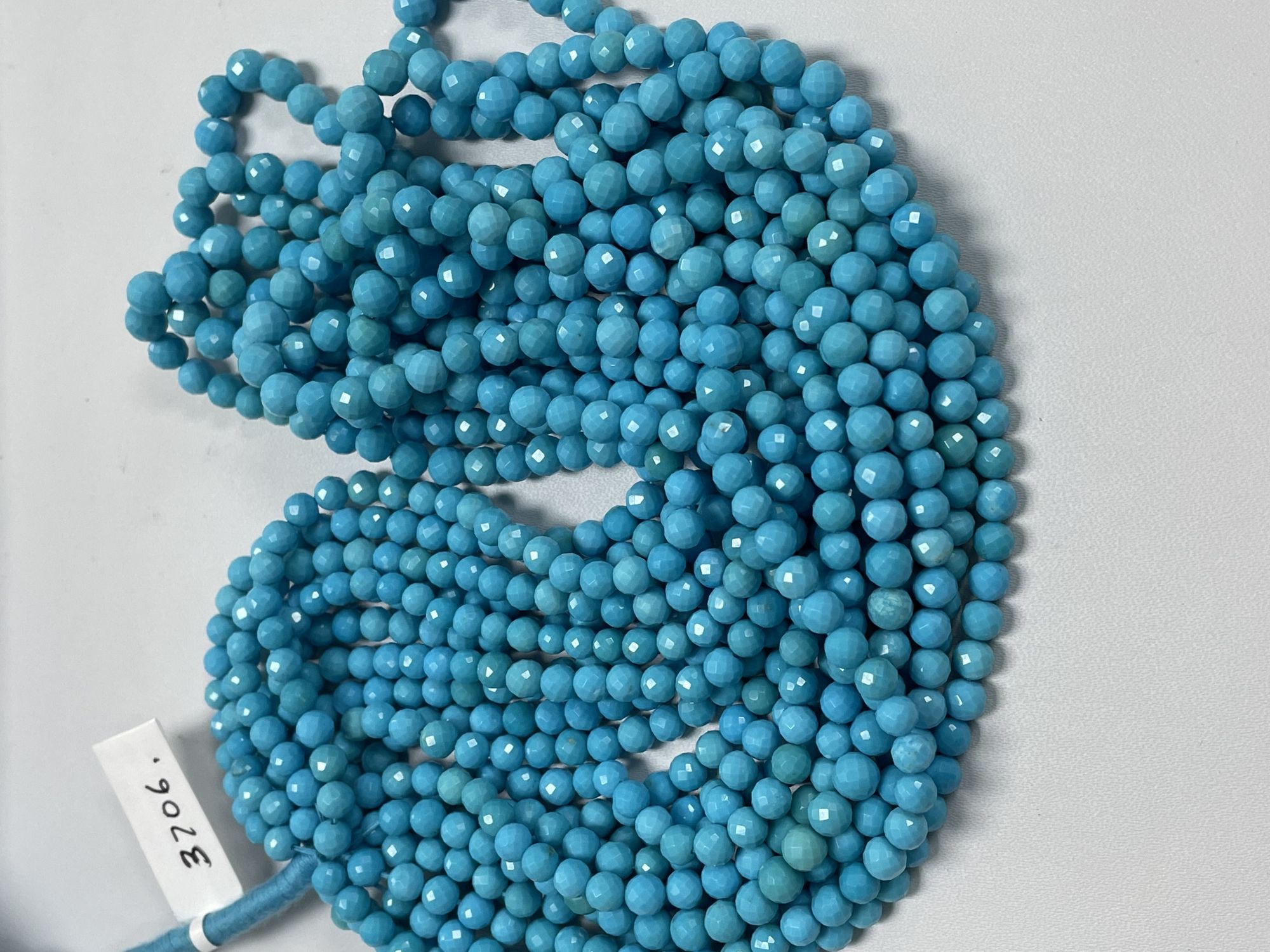Turquoise Round Faceted