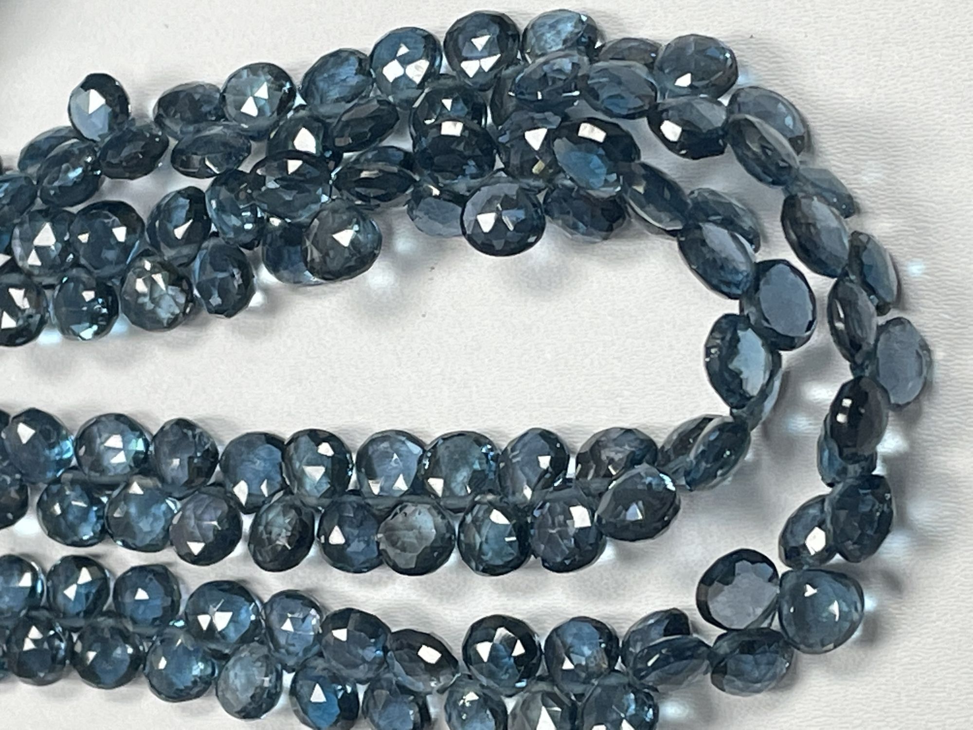 London Blue Topaz Heart