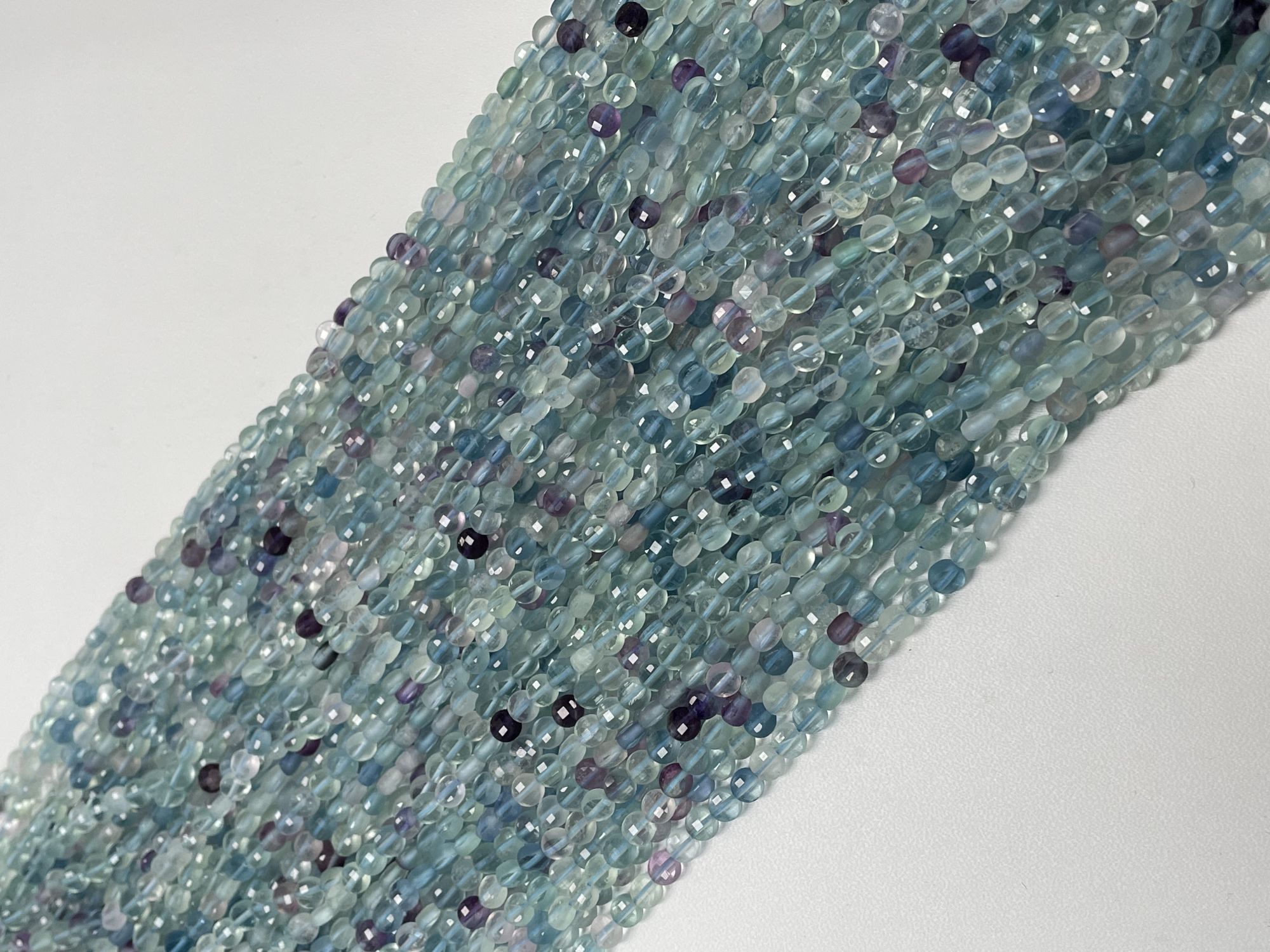 Fluorite Coin Faceted