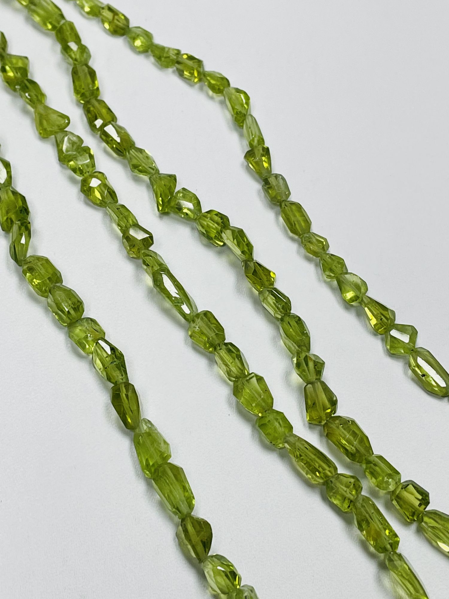 Peridot Nugget Faceted