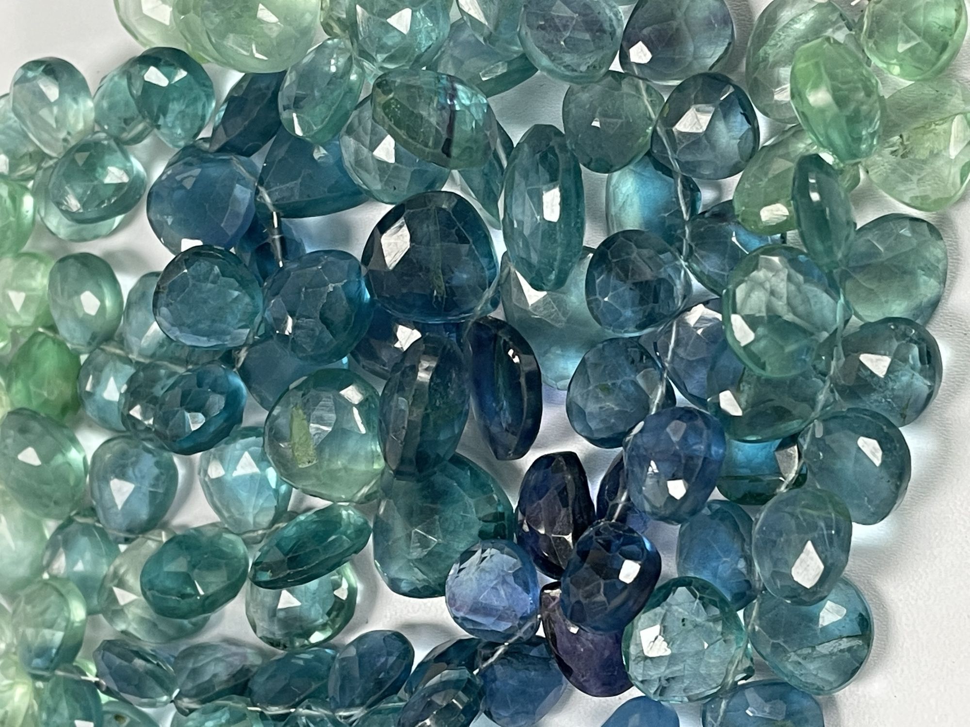 Fluorite Heart Faceted