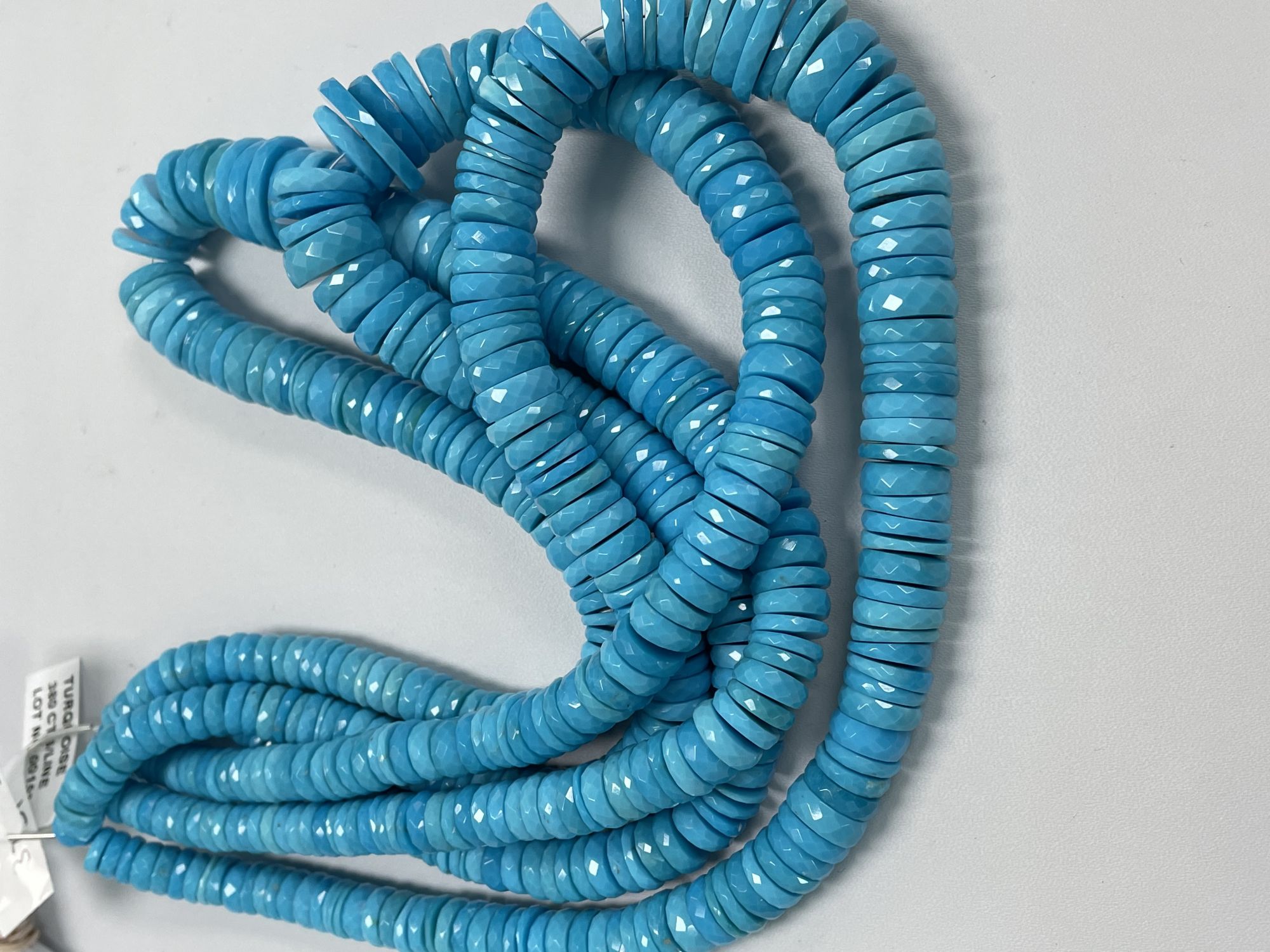 Turquoise Tire Faceted