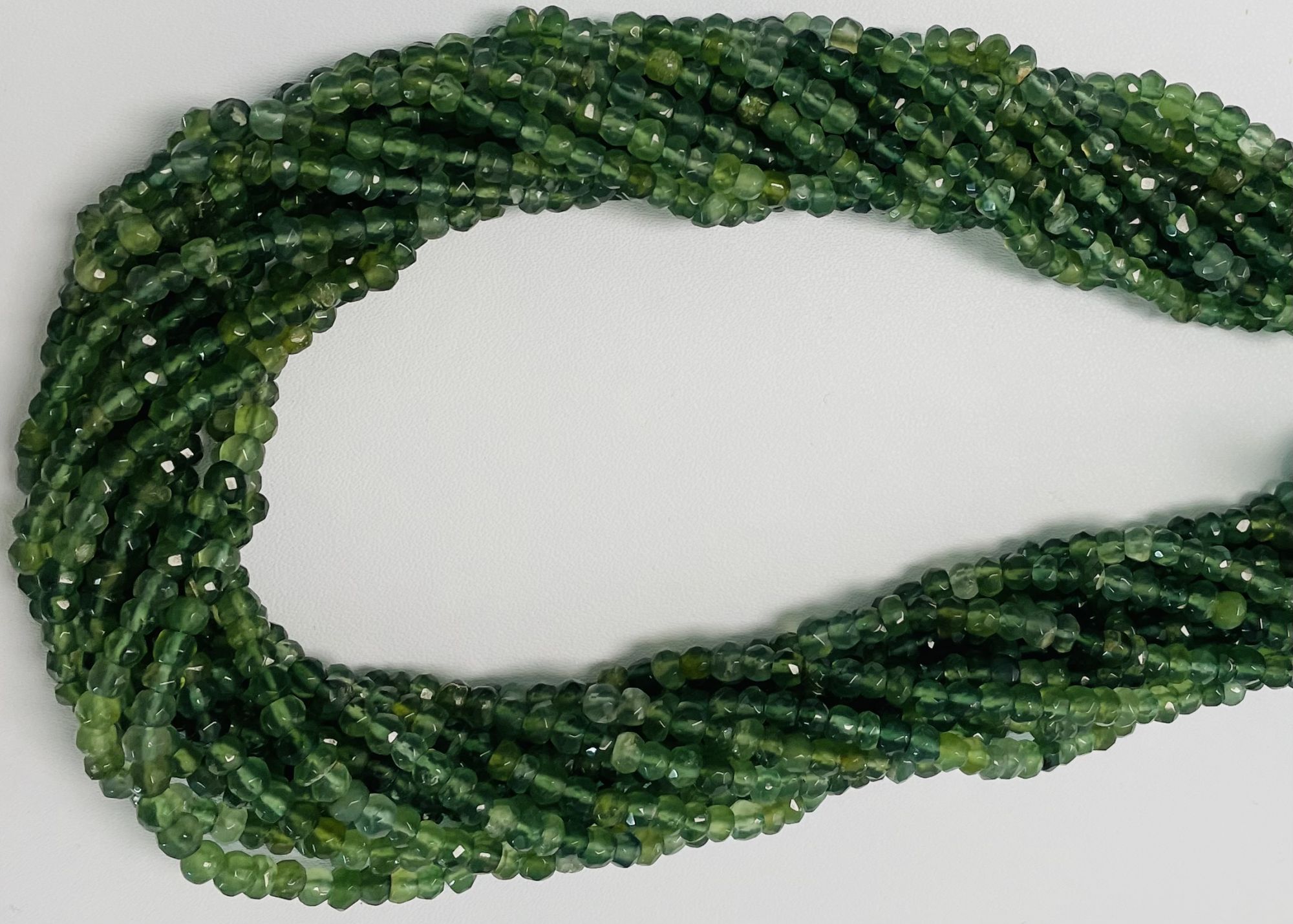 Aventurine Rondelle Faceted