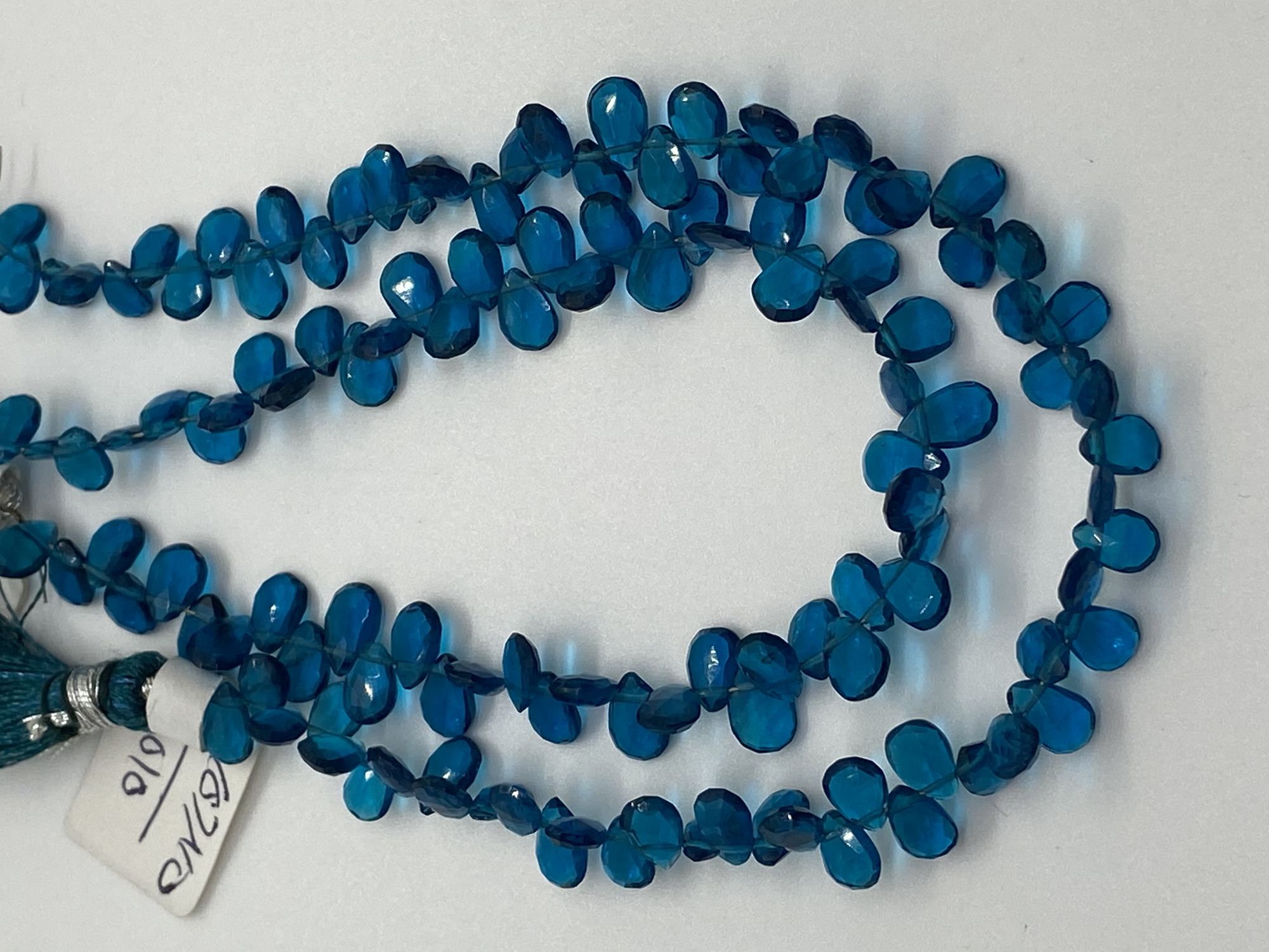 Hydro Quartz Pears Faceted