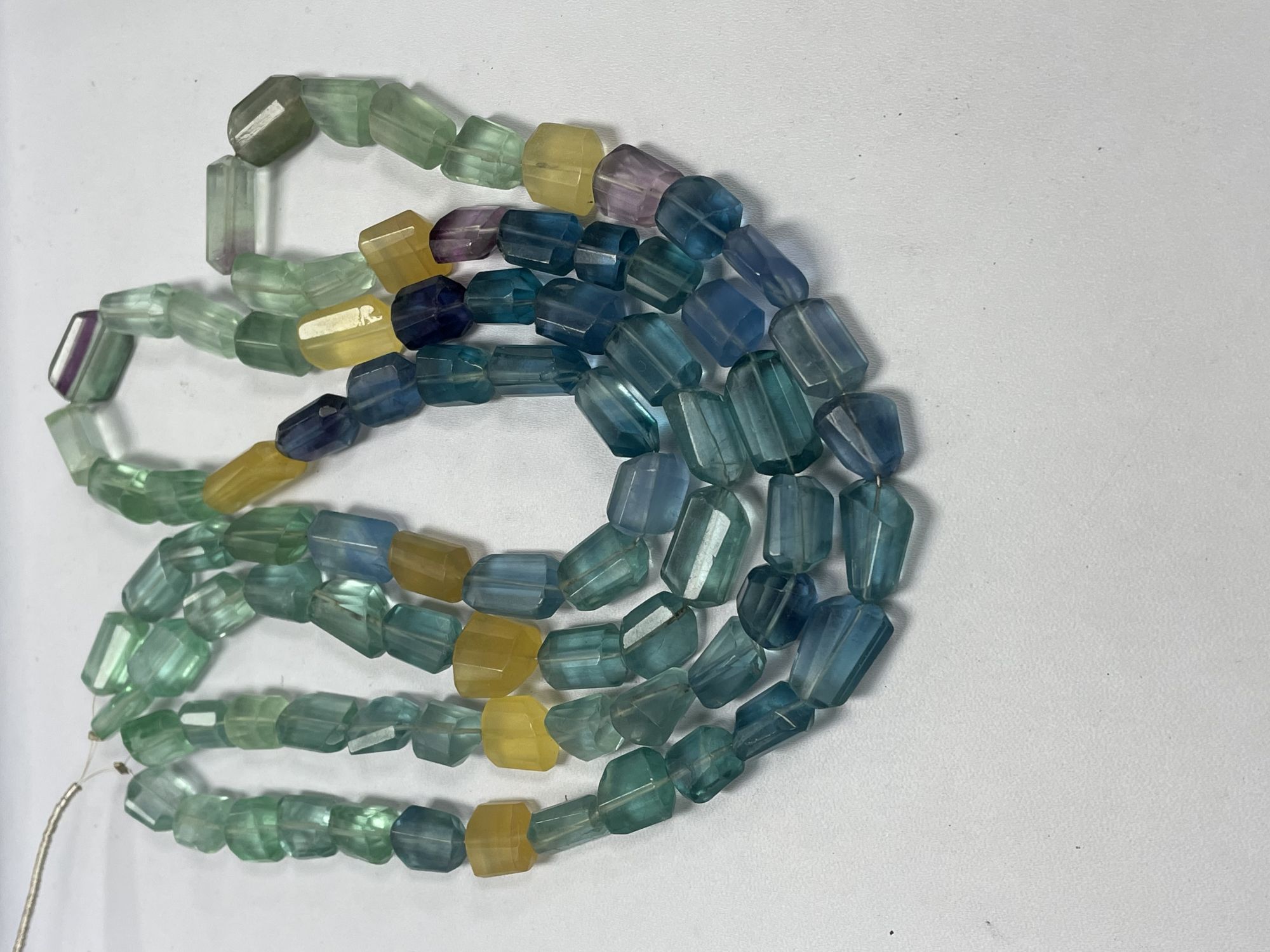 Fluorite Nugget Faceted