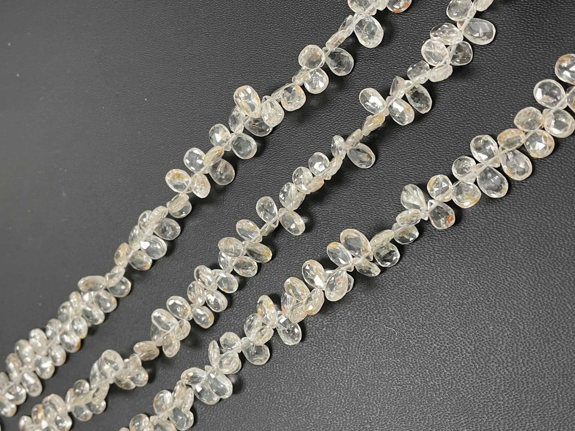 Zircon Pear Faceted