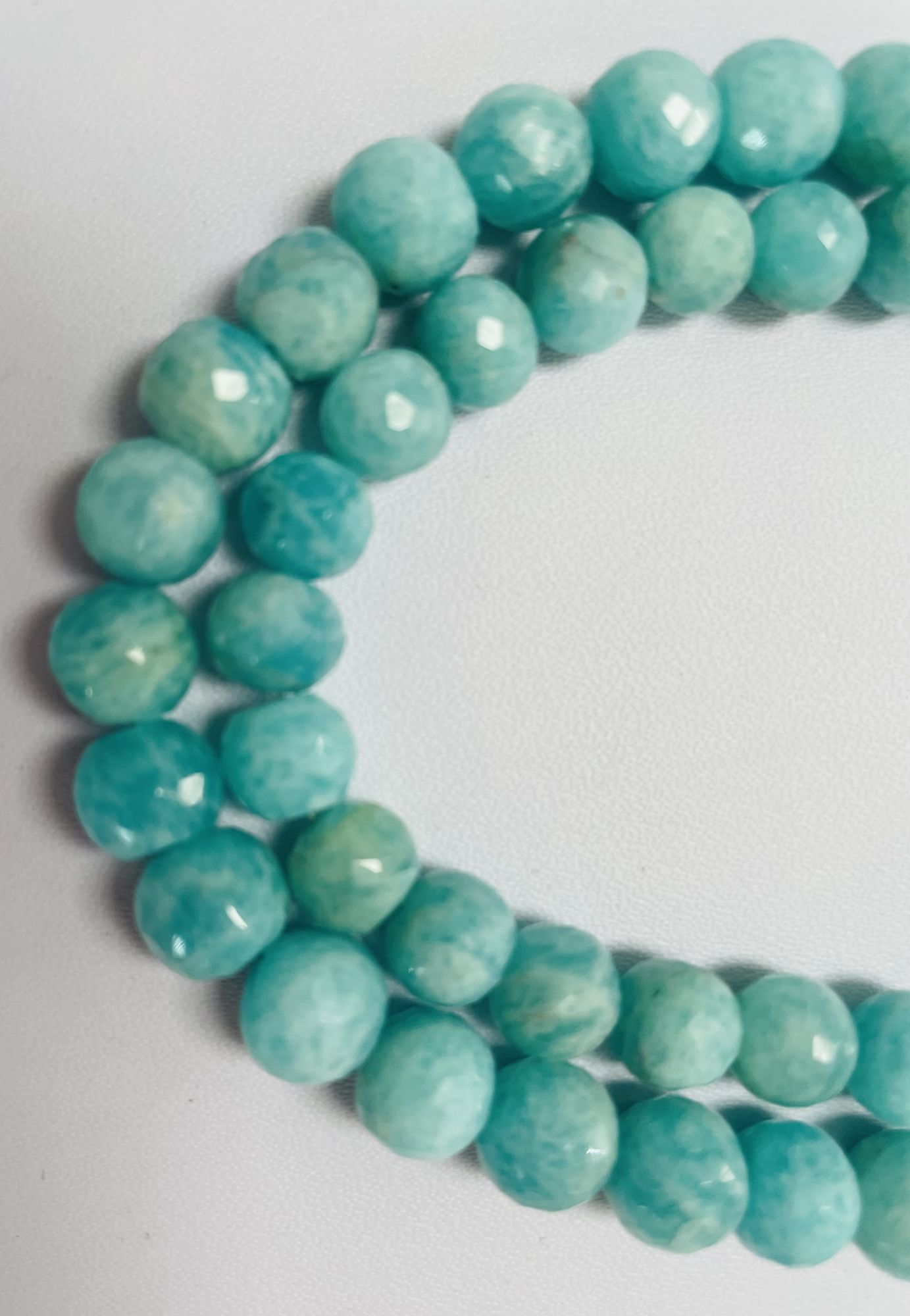 Amazonite Round Faceted