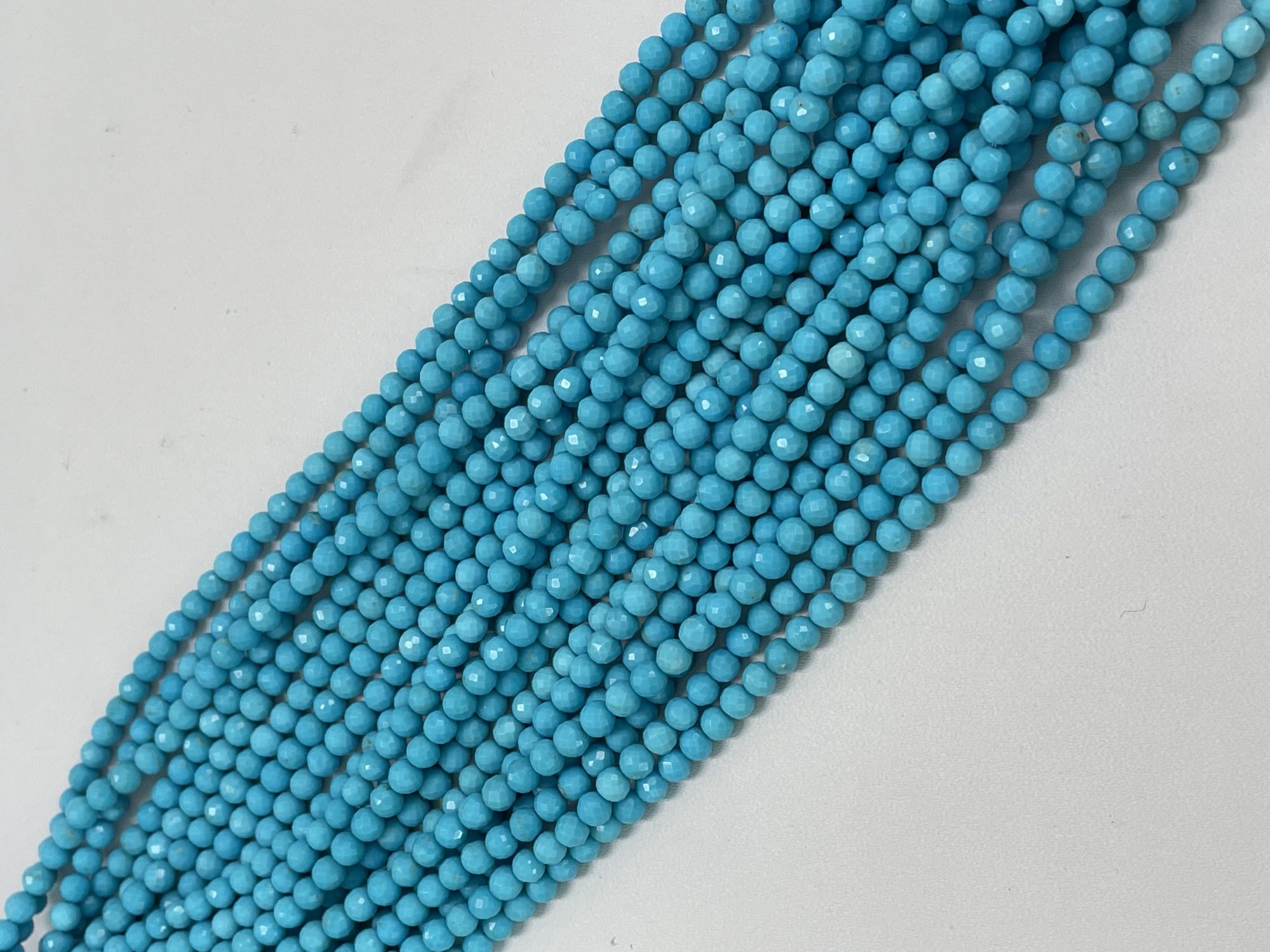 Turquoise Round Faceted