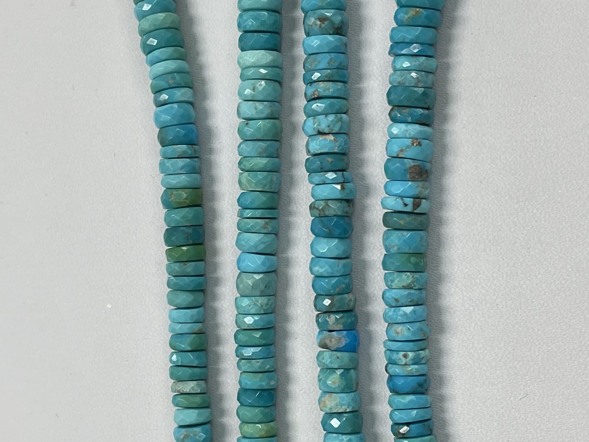 Turquoise Tire Faceted