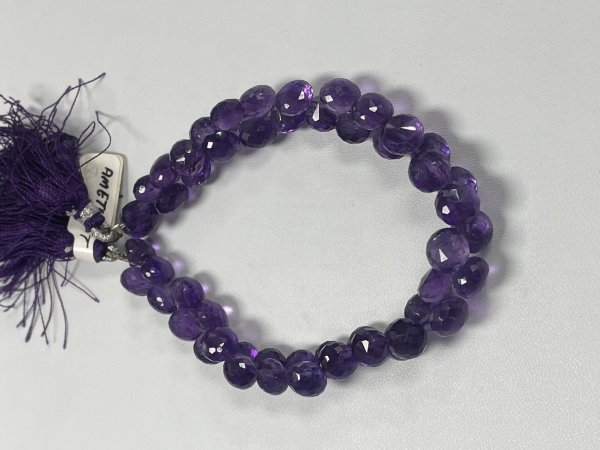 African Amethyst Onions Faceted