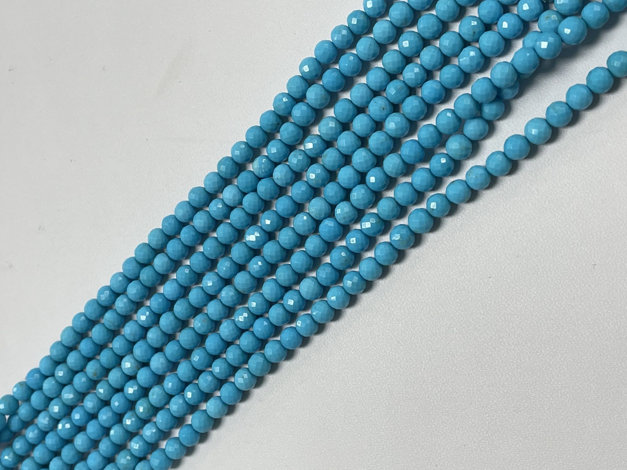 Turquoise Round Faceted