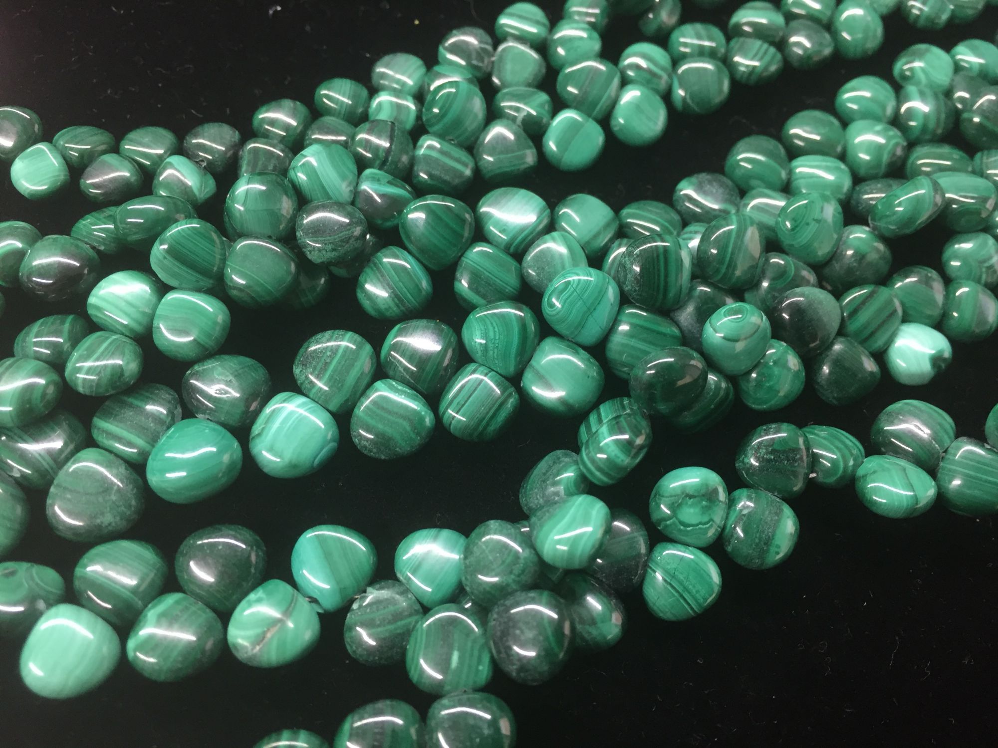 Malachite Hearts Smooth