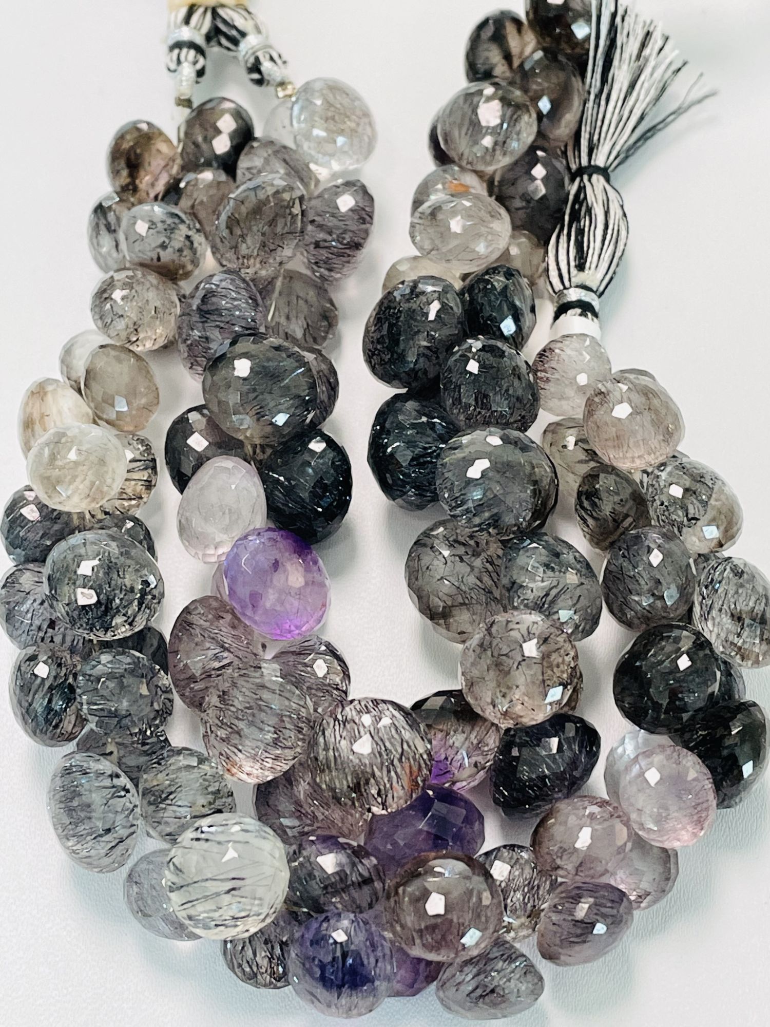 Moss Amethyst Onion Faceted