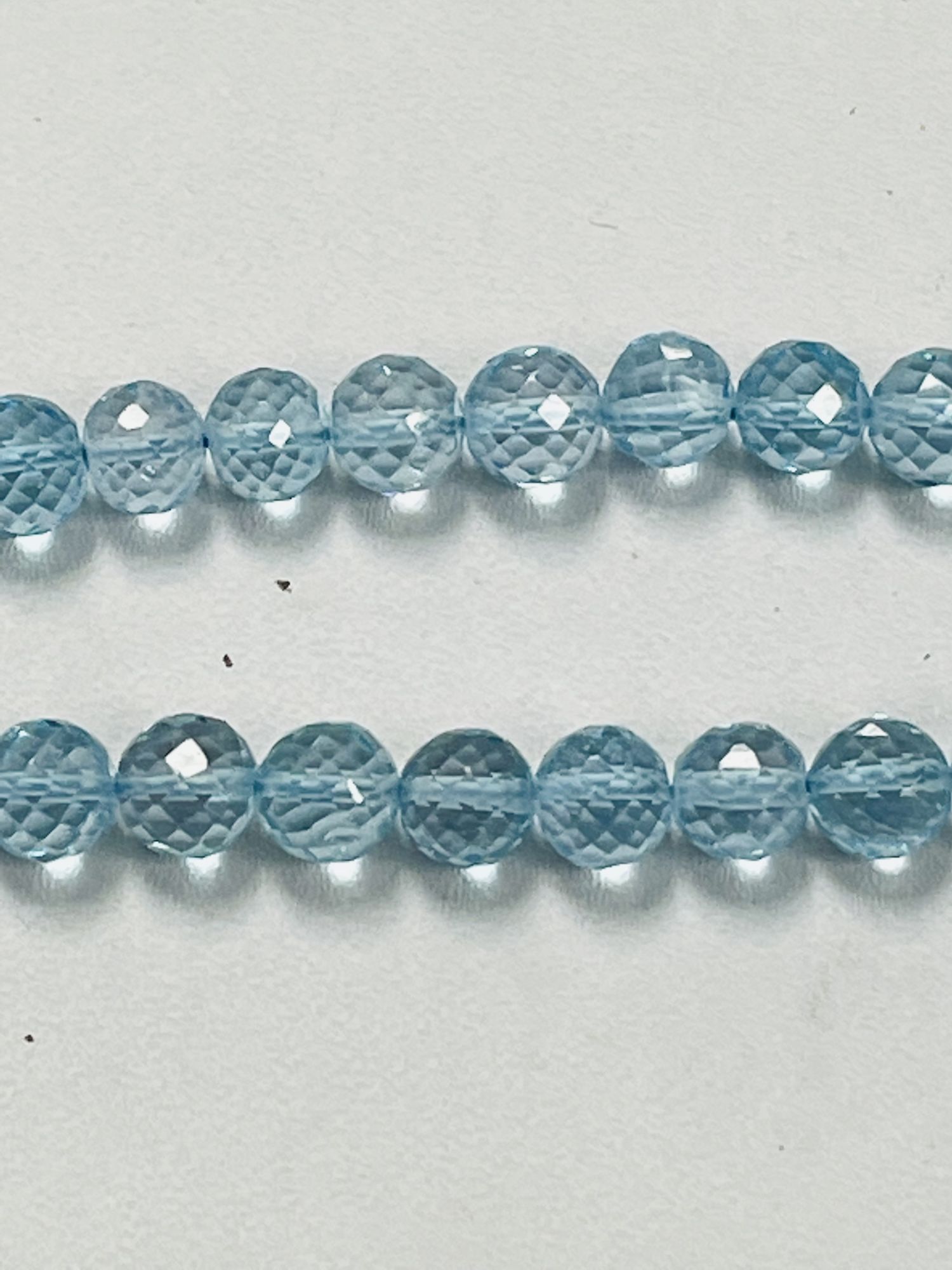 Blue Topaz Round Faceted