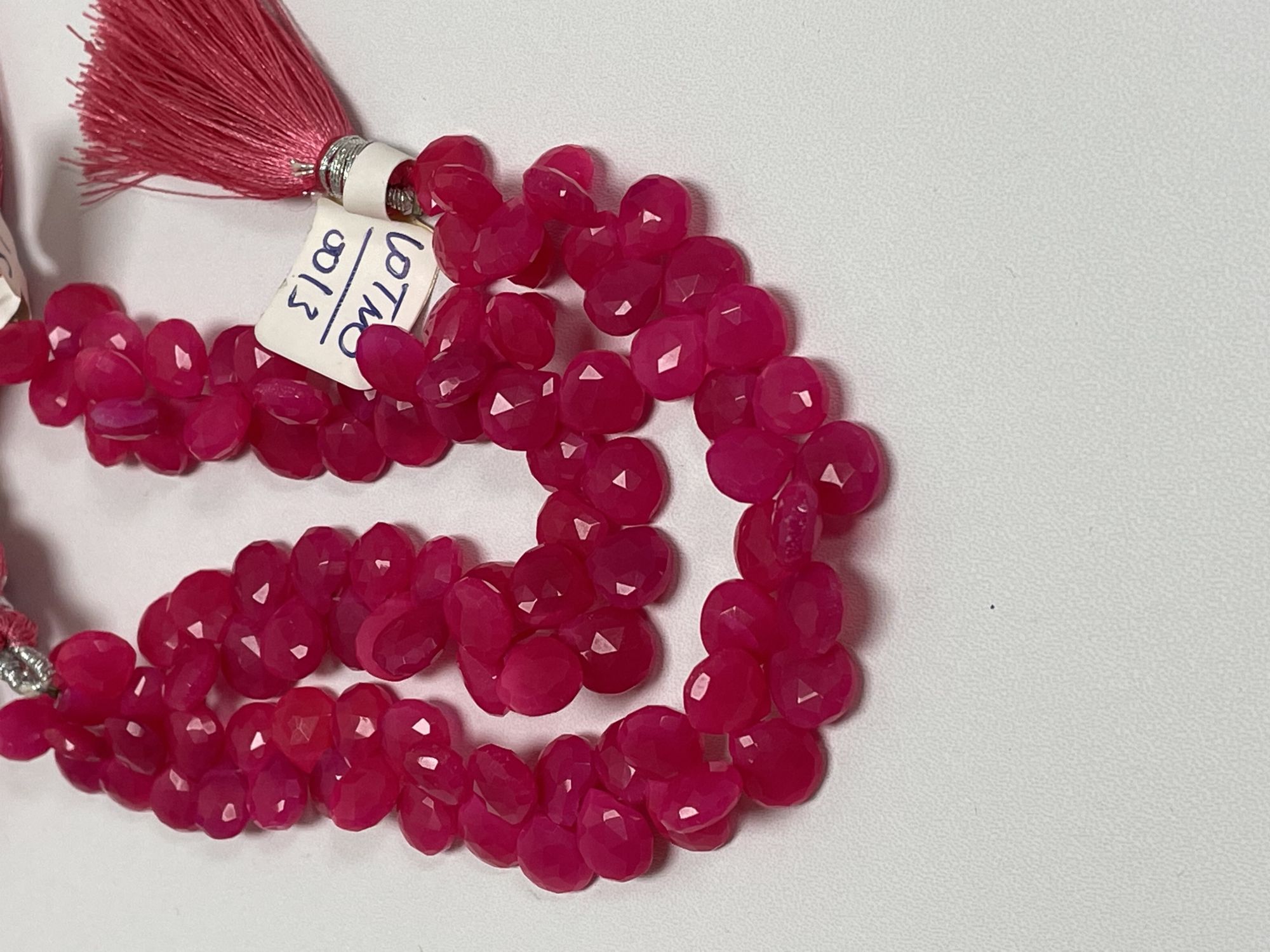 Chalcedony Heart Faceted