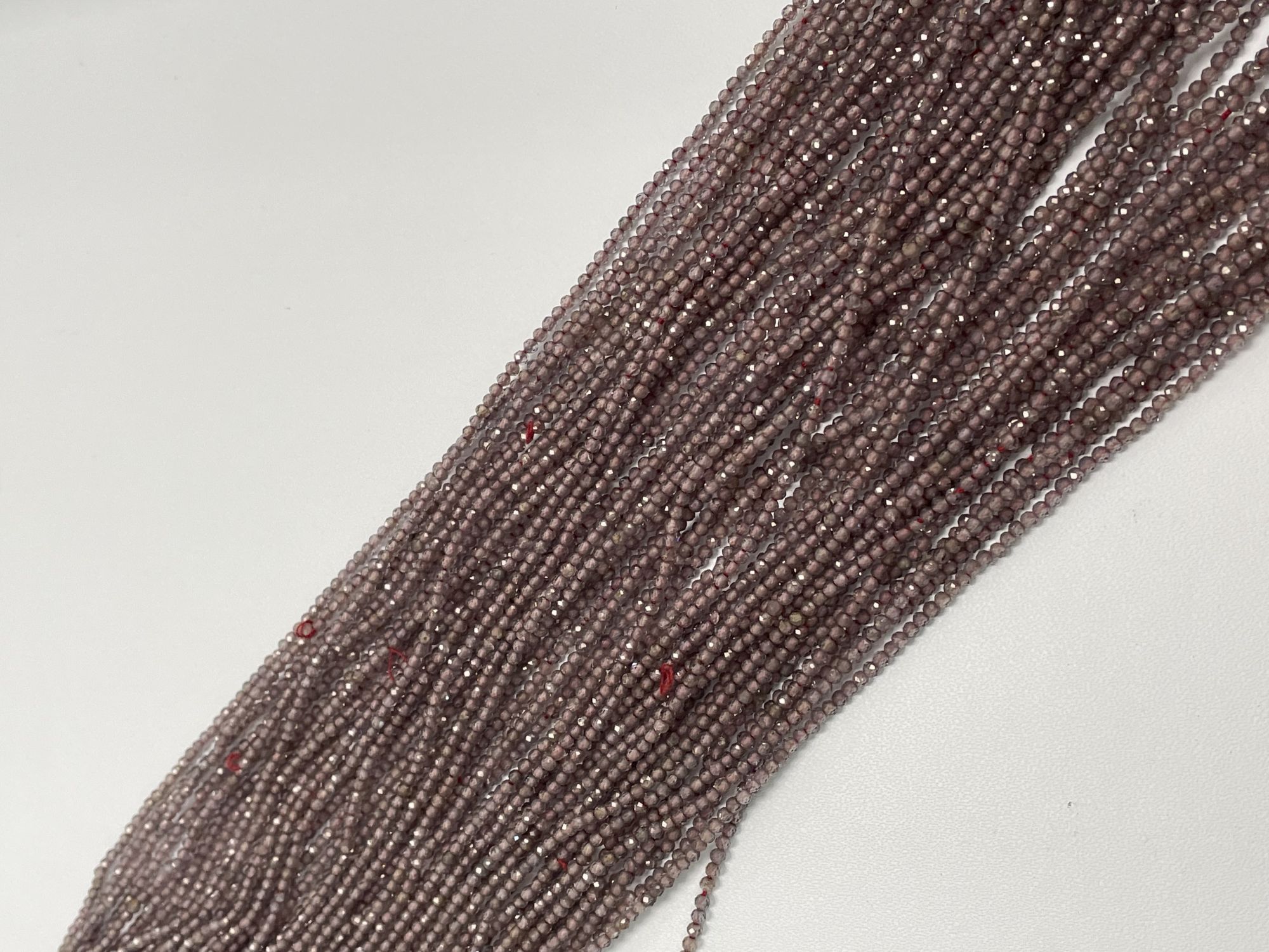 Color Change Garnet Rondelle Faceted