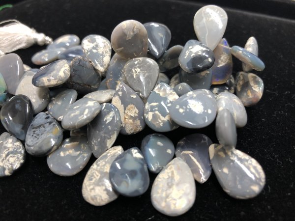 Lightning Ridge Australian Opal Pears Smooth