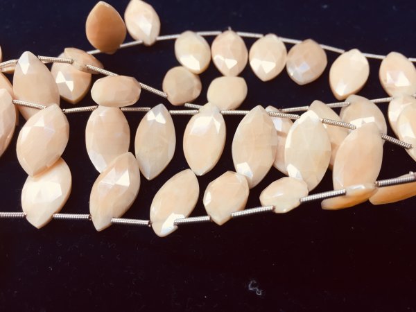 Mystic Moonstone Marquise Faceted