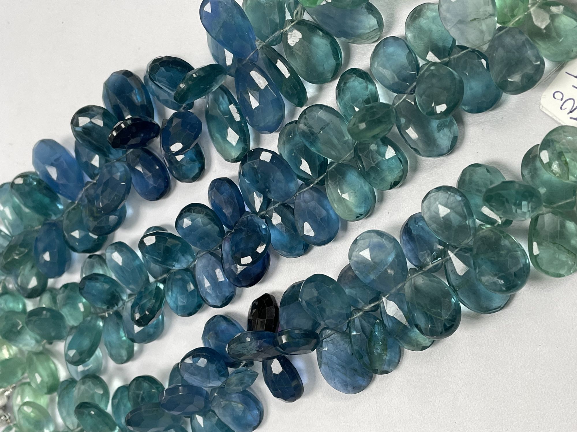 Fluorite Pear Faceted